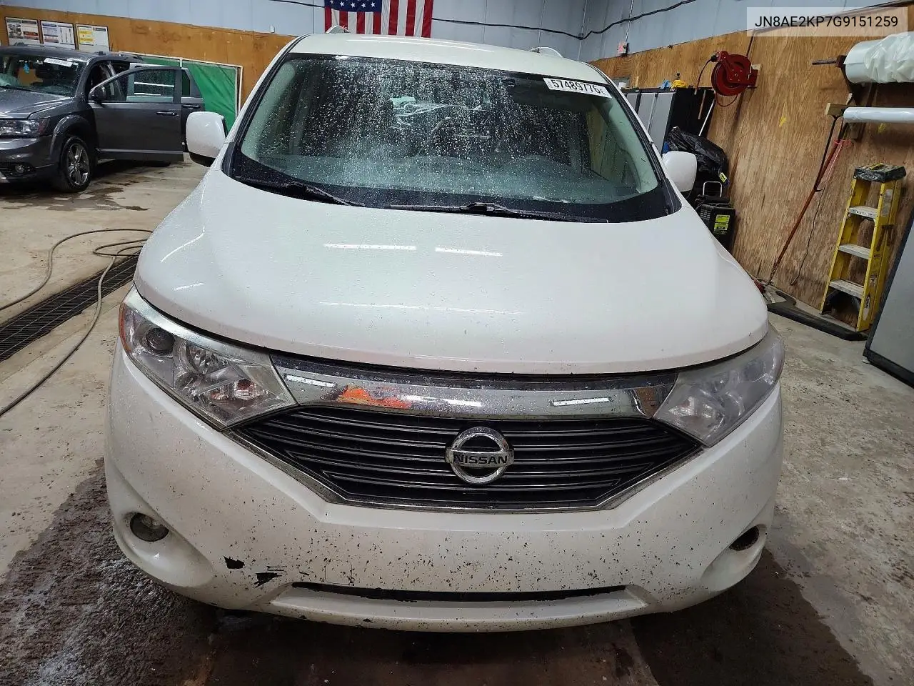 2016 Nissan Quest 3.5 Sv VIN: JN8AE2KP7G9151259 Lot: 57489776