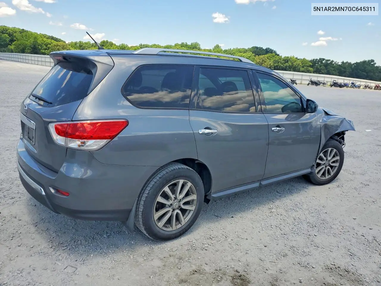 2016 Nissan Pathfinder S VIN: 5N1AR2MN7GC645311 Lot: 57945546