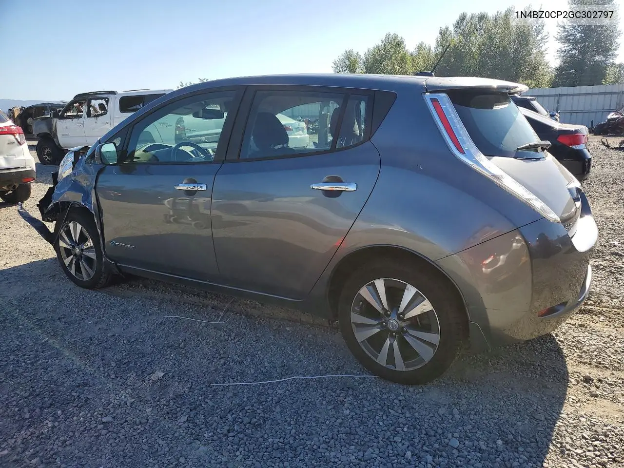 2016 Nissan Leaf Sv VIN: 1N4BZ0CP2GC302797 Lot: 58108716