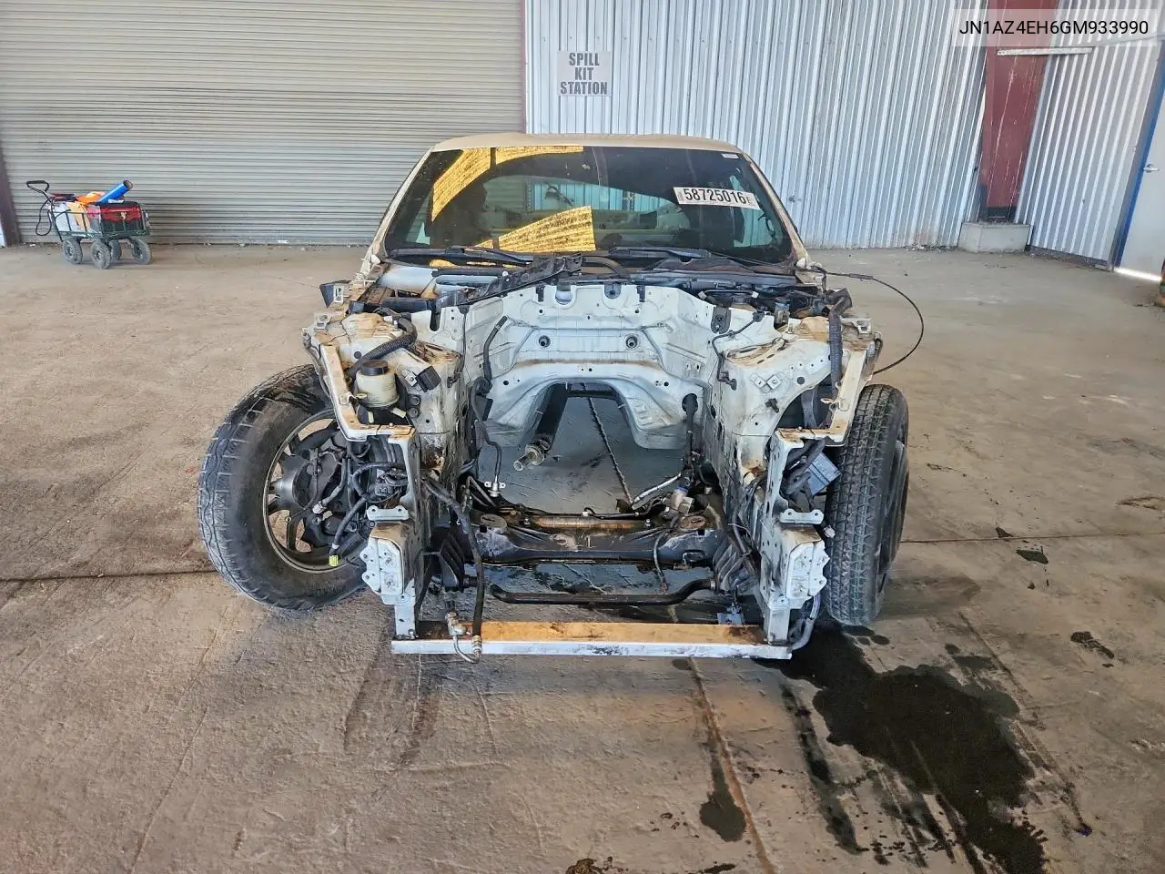 2016 Nissan 370Z Base VIN: JN1AZ4EH6GM933990 Lot: 58725016