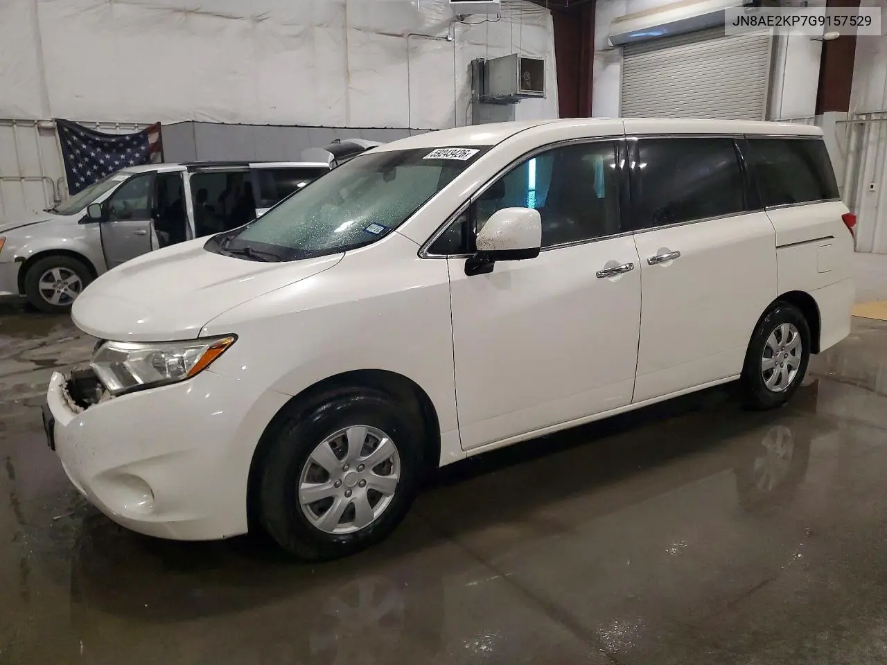 2016 Nissan Quest 3.5 S VIN: JN8AE2KP7G9157529 Lot: 59243426