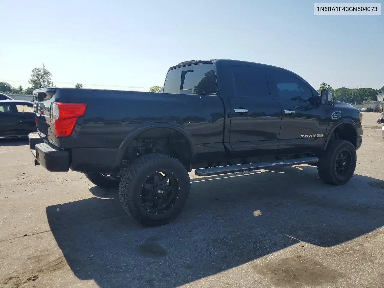 2016 Nissan Titan Xd Platinum Reserve VIN: 1N6BA1F43GN504073 Lot: 59334916