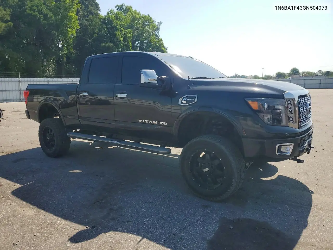 2016 Nissan Titan Xd Platinum Reserve VIN: 1N6BA1F43GN504073 Lot: 59334916