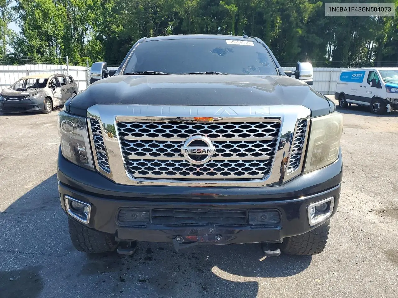 2016 Nissan Titan Xd Platinum Reserve VIN: 1N6BA1F43GN504073 Lot: 59334916