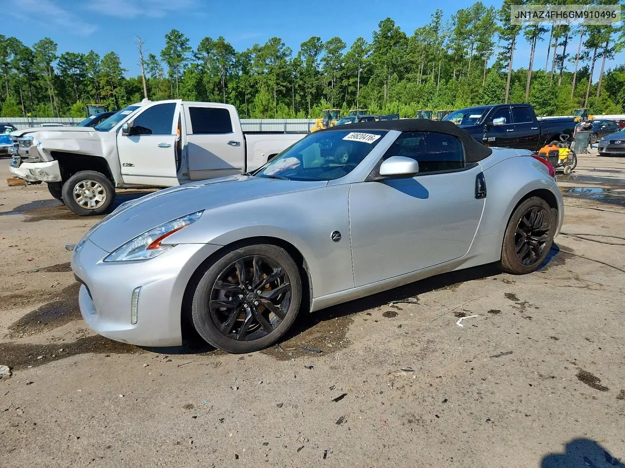 2016 Nissan 370Z Roadster Touring VIN: JN1AZ4FH6GM910496 Lot: 59820416