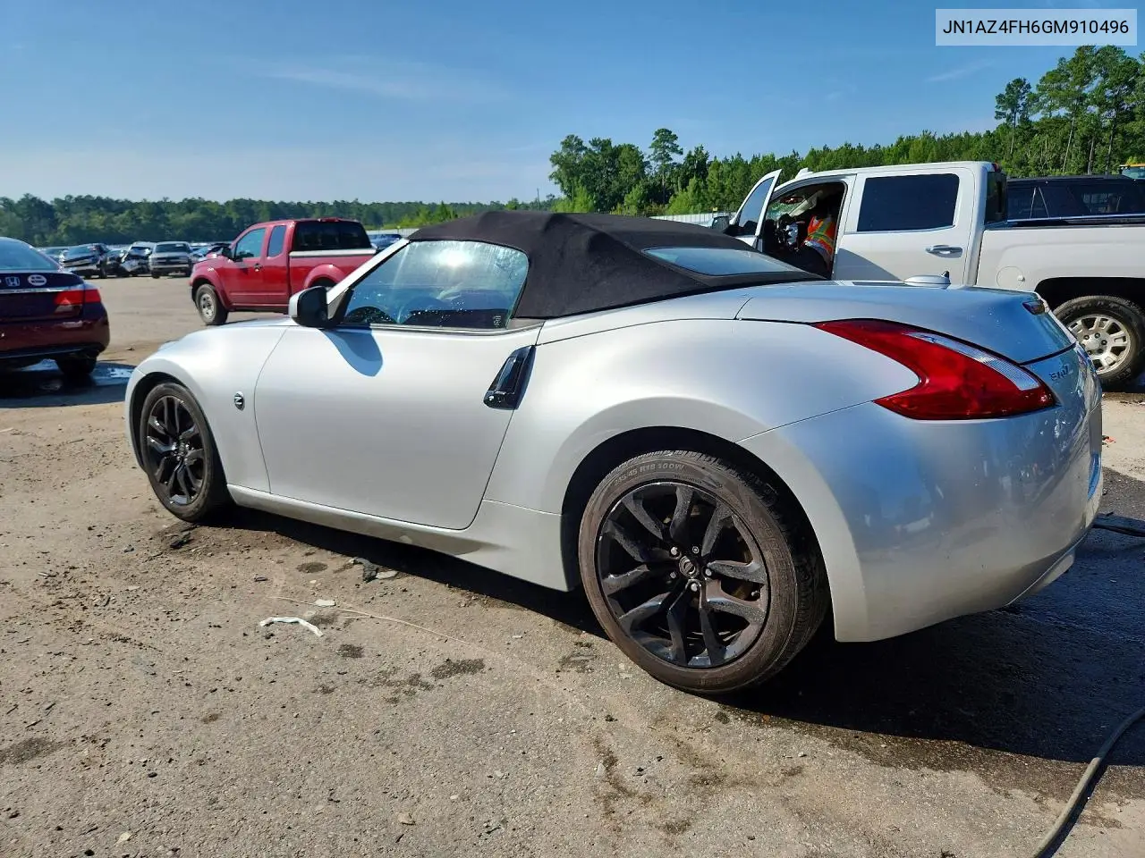 2016 Nissan 370Z Roadster Touring VIN: JN1AZ4FH6GM910496 Lot: 59820416