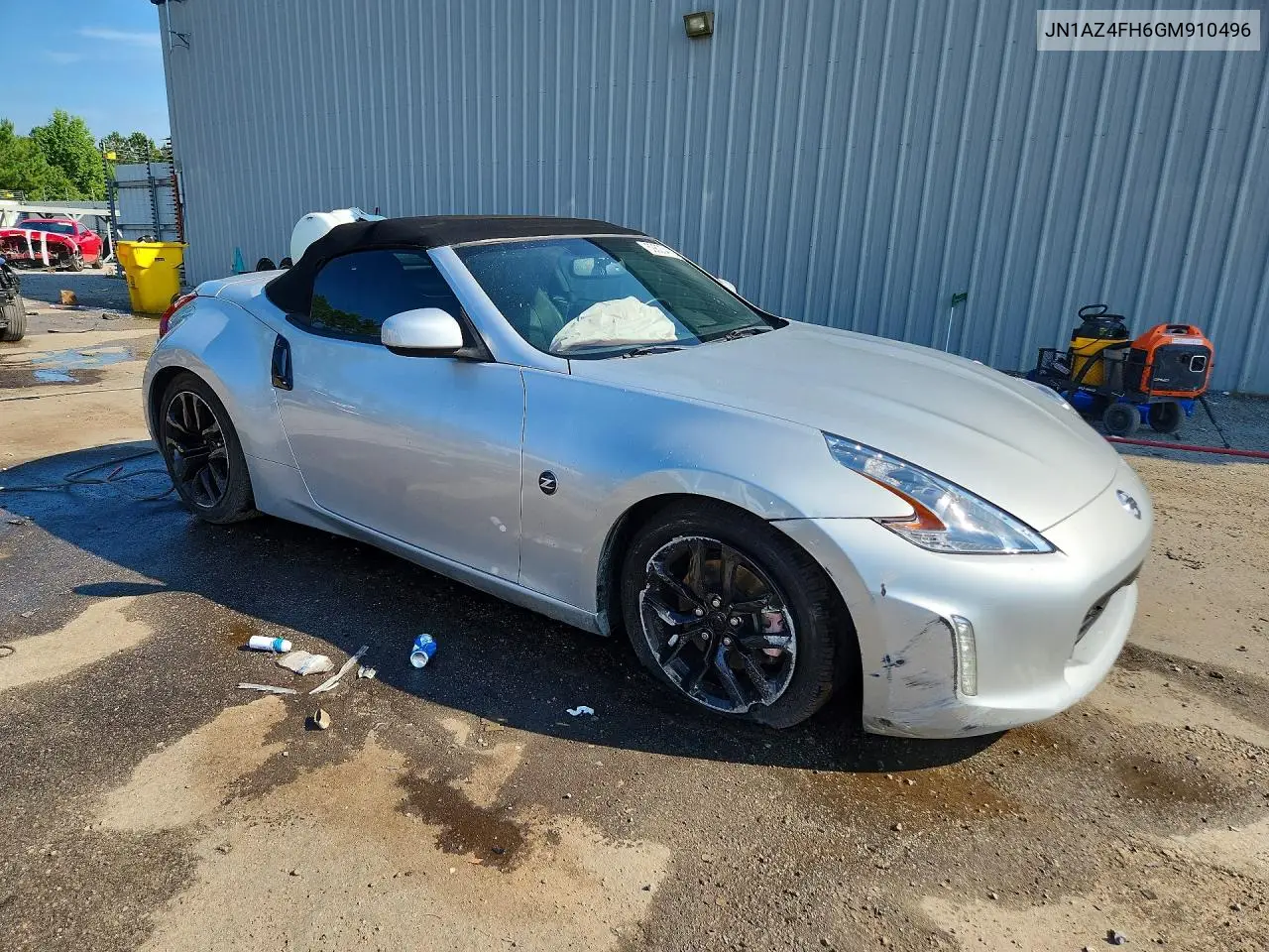 2016 Nissan 370Z Roadster Touring VIN: JN1AZ4FH6GM910496 Lot: 59820416