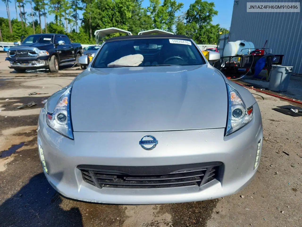 2016 Nissan 370Z Roadster Touring VIN: JN1AZ4FH6GM910496 Lot: 59820416