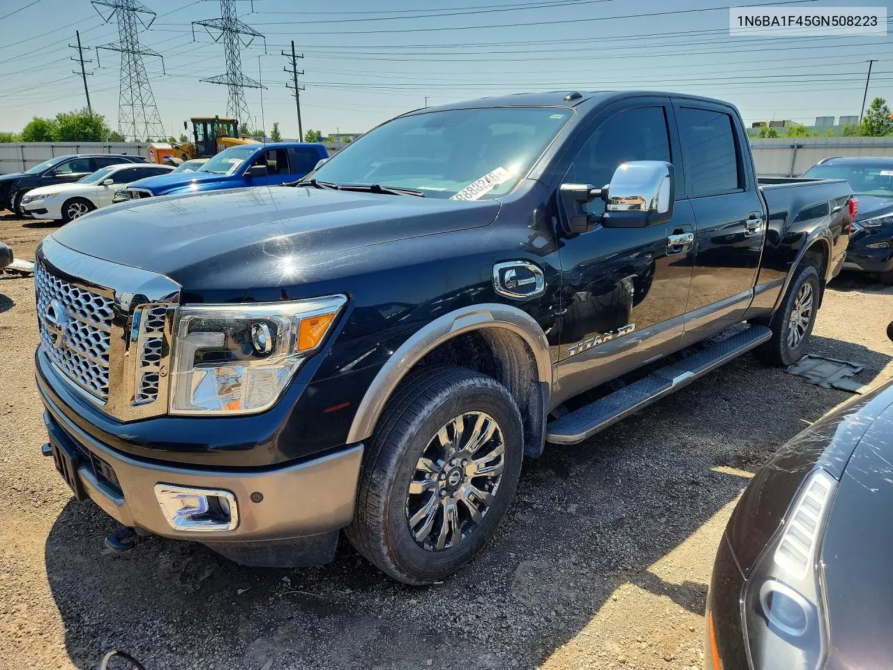 2016 Nissan Titan Xd Platinum Reserve VIN: 1N6BA1F45GN508223 Lot: 59888246