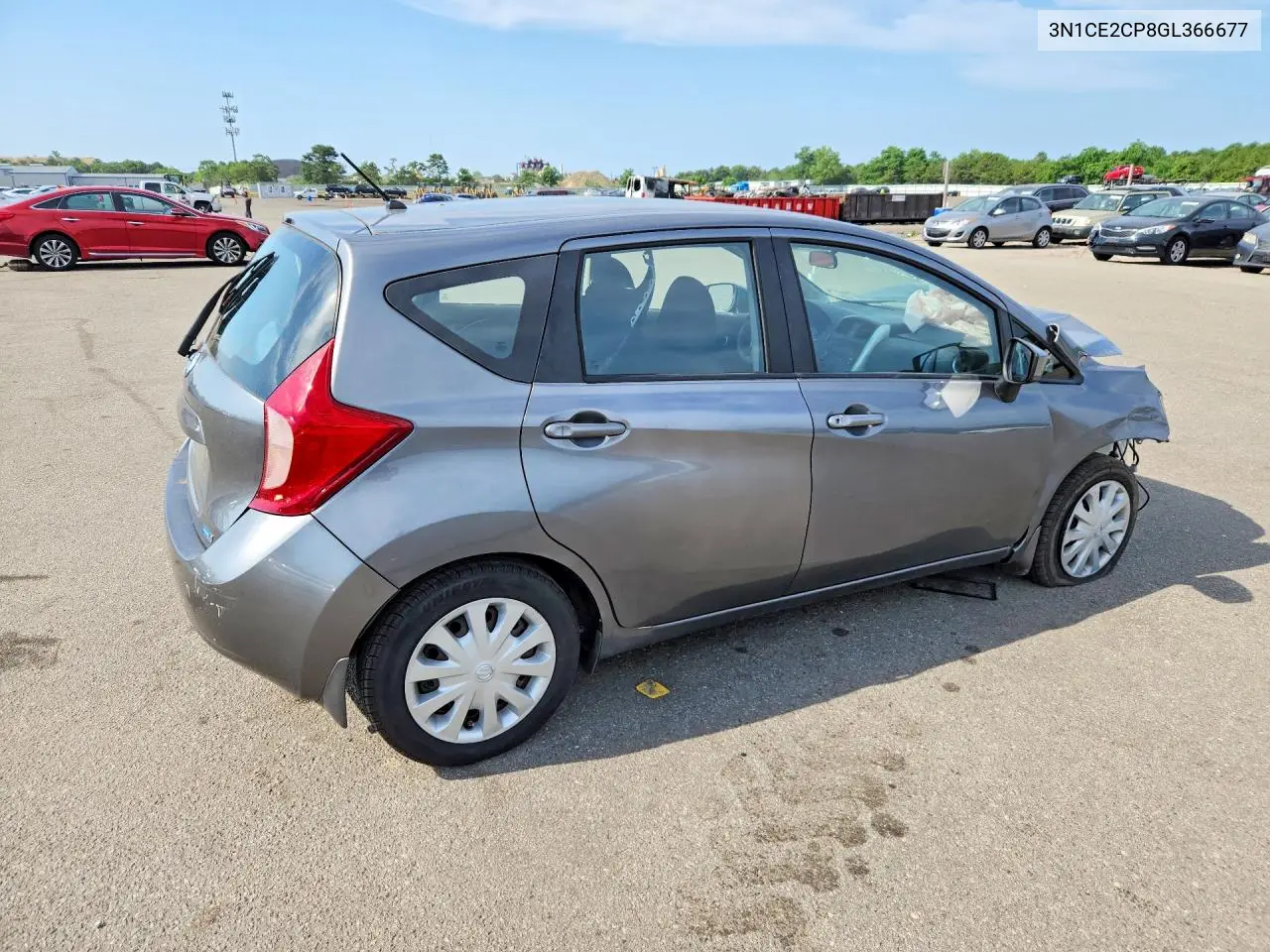 2016 Nissan Versa Note S Plus VIN: 3N1CE2CP8GL366677 Lot: 60095226