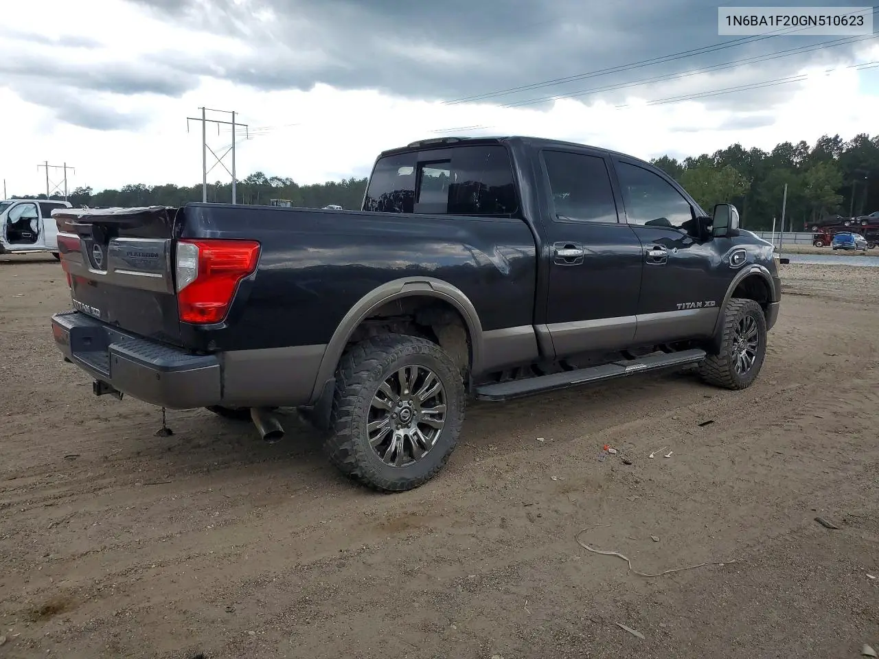 2016 Nissan Titan Xd Platinum Reserve VIN: 1N6BA1F20GN510623 Lot: 60620746
