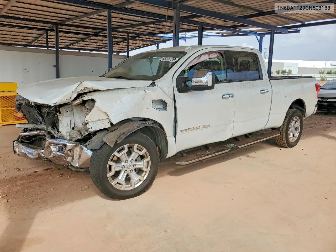 2016 Nissan Titan Xd Sl VIN: 1N6BA1F29GN508188 Lot: 60796376