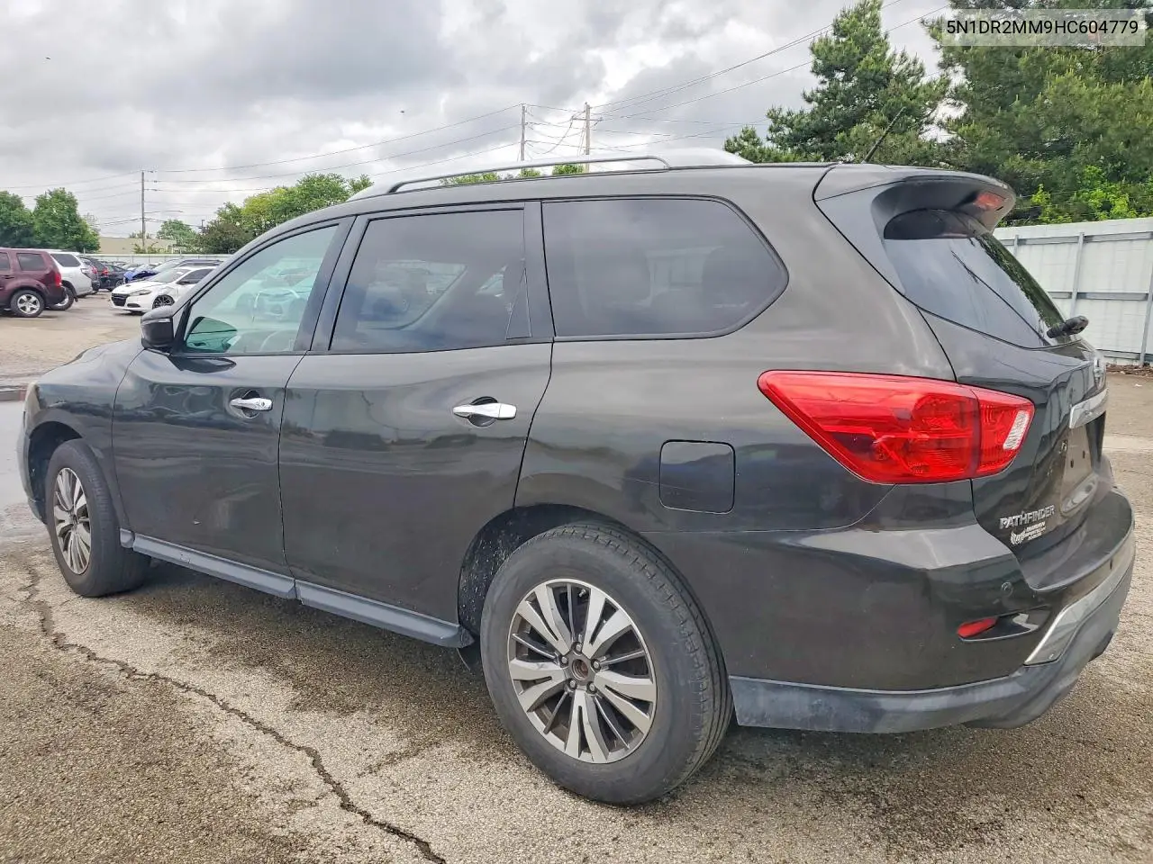 2017 Nissan Pathfinder Sv VIN: 5N1DR2MM9HC604779 Lot: 51375006