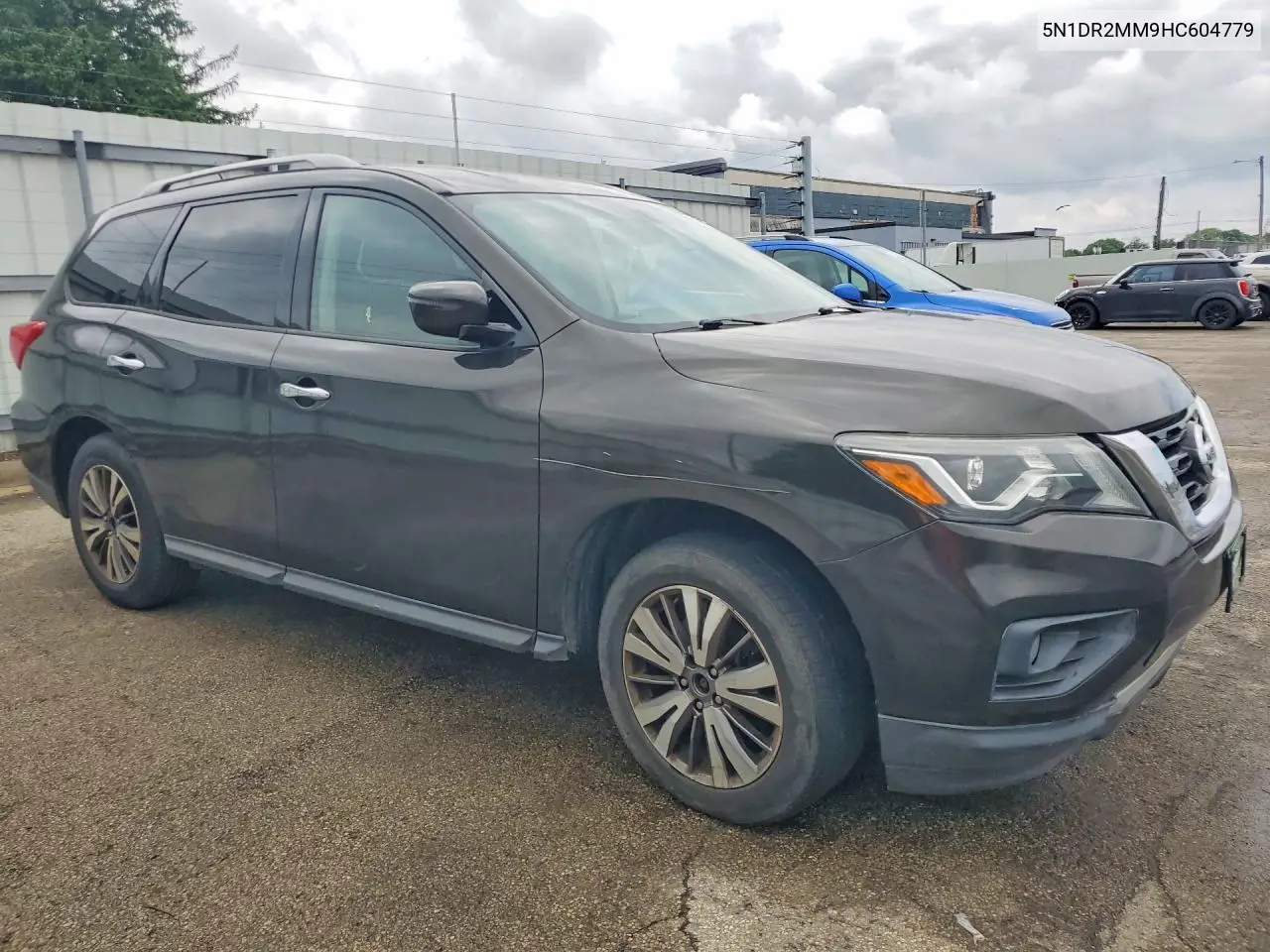 2017 Nissan Pathfinder Sv VIN: 5N1DR2MM9HC604779 Lot: 51375006
