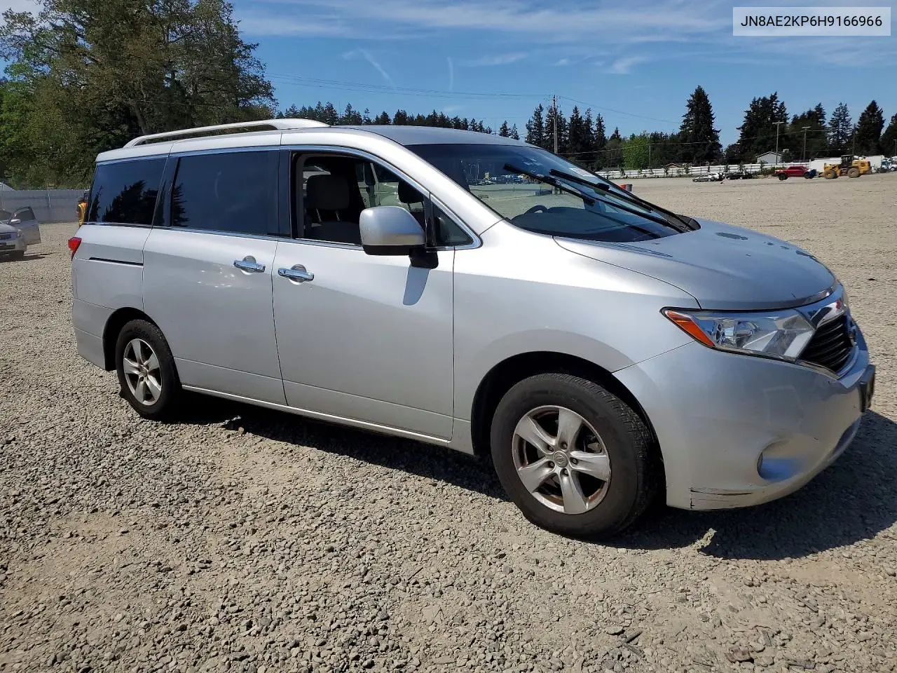 2017 Nissan Quest Sv VIN: JN8AE2KP6H9166966 Lot: 52463716