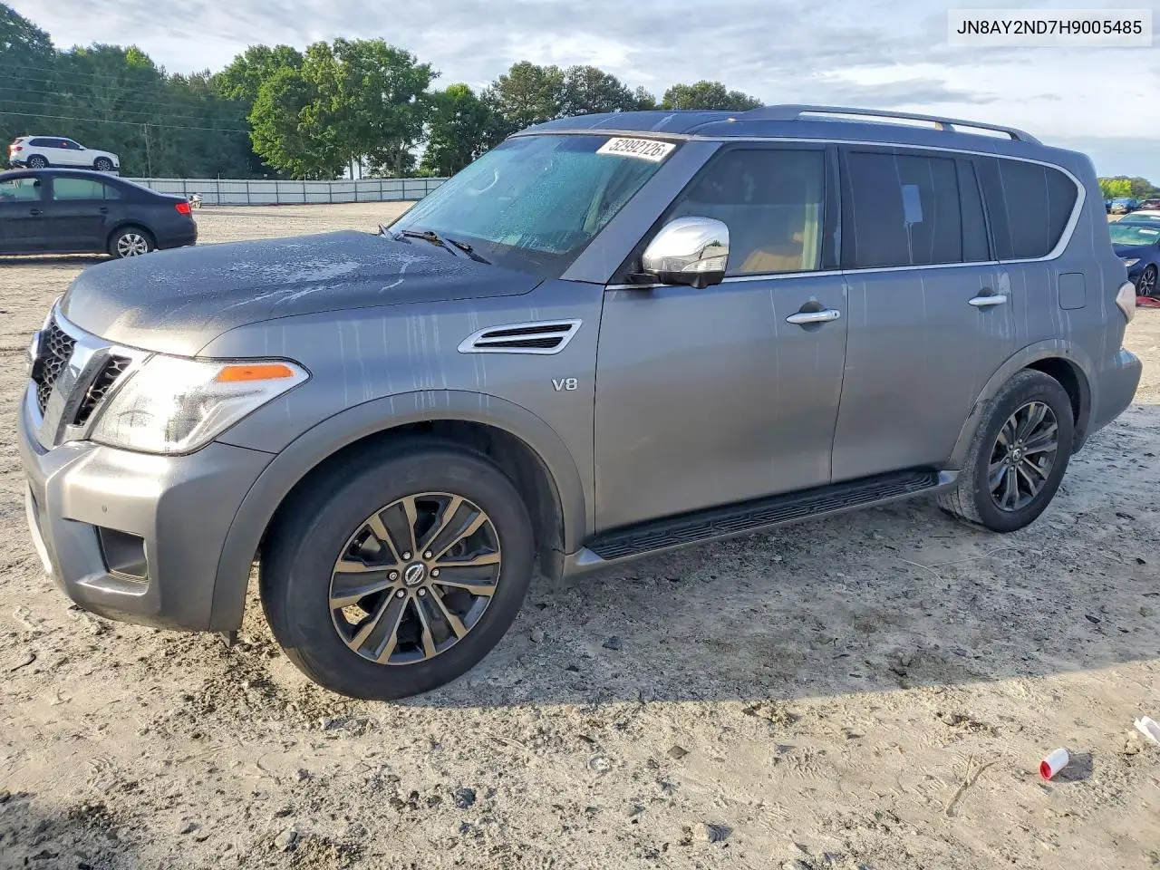 JN8AY2ND7H9005485 2017 Nissan Armada Platinum