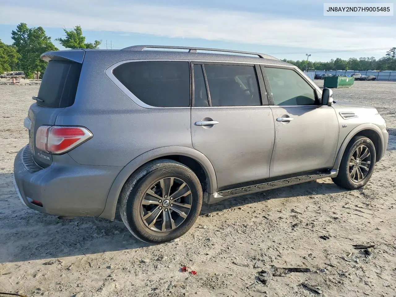 JN8AY2ND7H9005485 2017 Nissan Armada Platinum