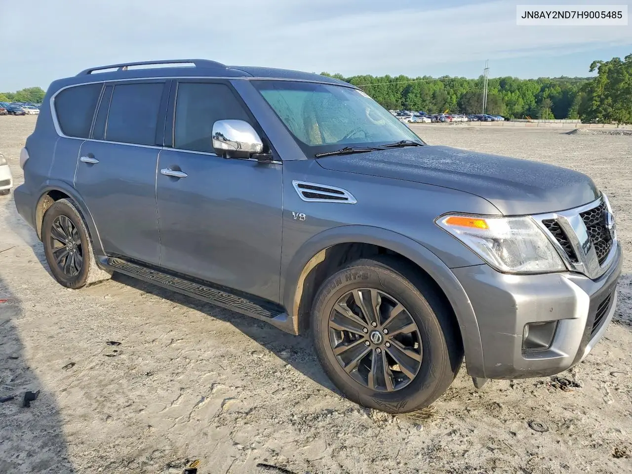 JN8AY2ND7H9005485 2017 Nissan Armada Platinum
