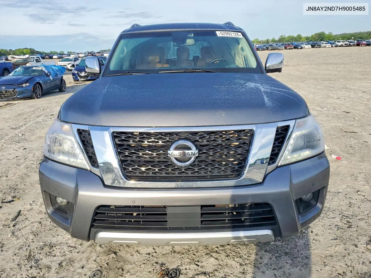 JN8AY2ND7H9005485 2017 Nissan Armada Platinum