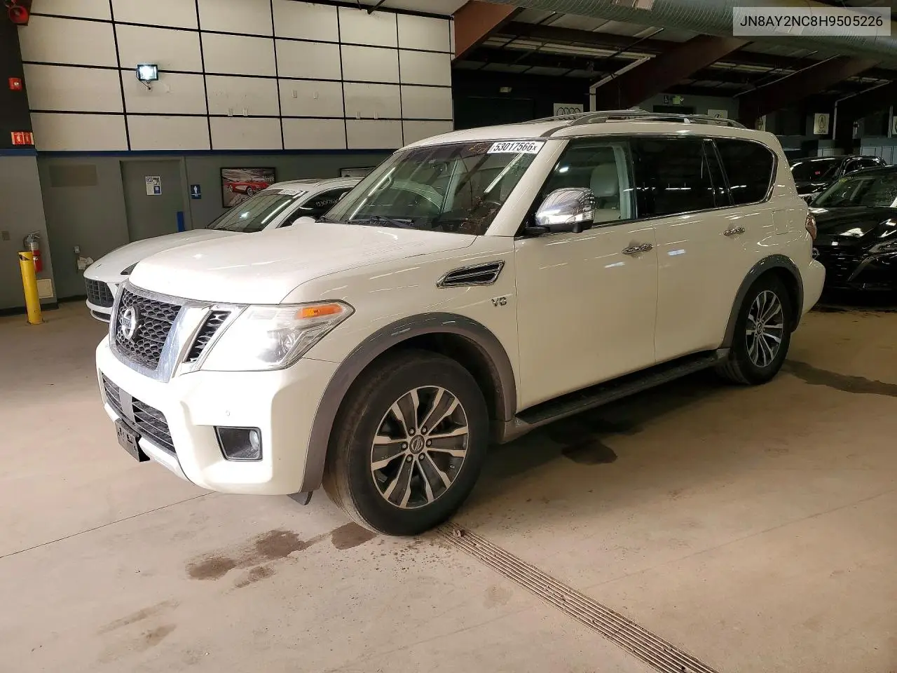 2017 Nissan Armada Sl VIN: JN8AY2NC8H9505226 Lot: 53017566
