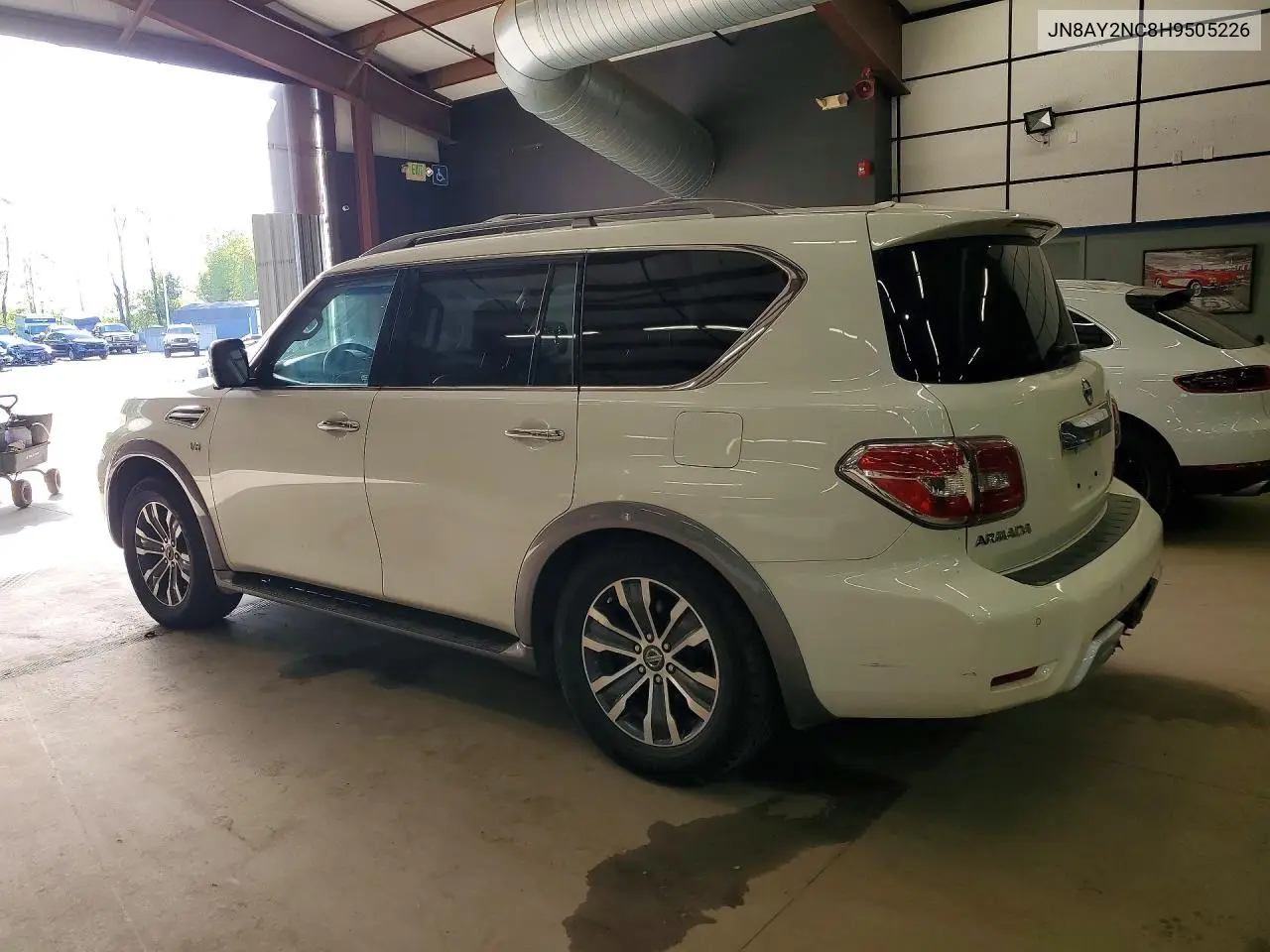2017 Nissan Armada Sl VIN: JN8AY2NC8H9505226 Lot: 53017566