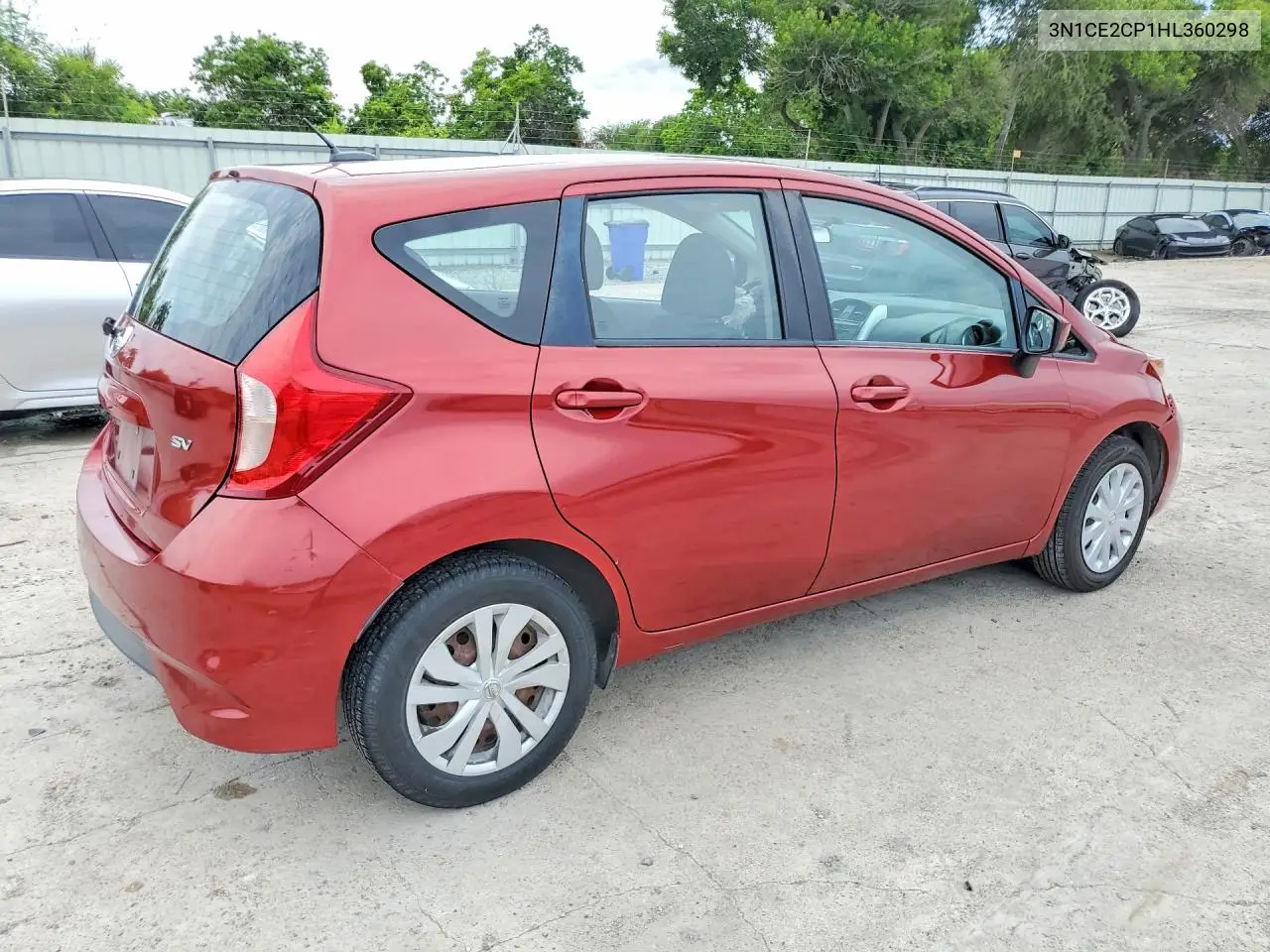 2017 Nissan Versa VIN: 3N1CE2CP1HL360298 Lot: 54319026