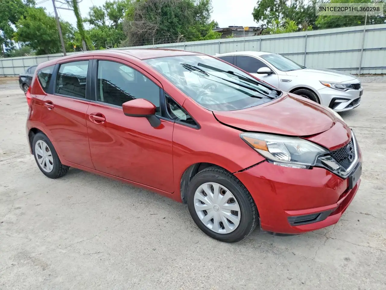 2017 Nissan Versa VIN: 3N1CE2CP1HL360298 Lot: 54319026