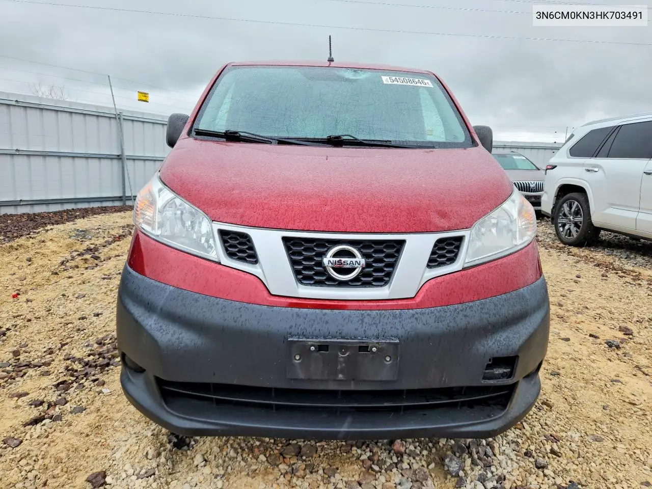 2017 Nissan Nv200 S VIN: 3N6CM0KN3HK703491 Lot: 54508646