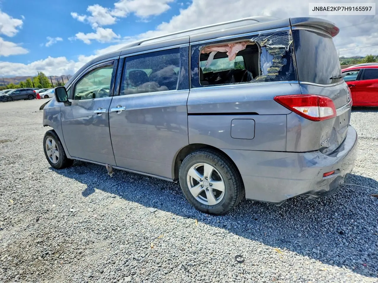 2017 Nissan Quest Sv VIN: JN8AE2KP7H9165597 Lot: 55197566