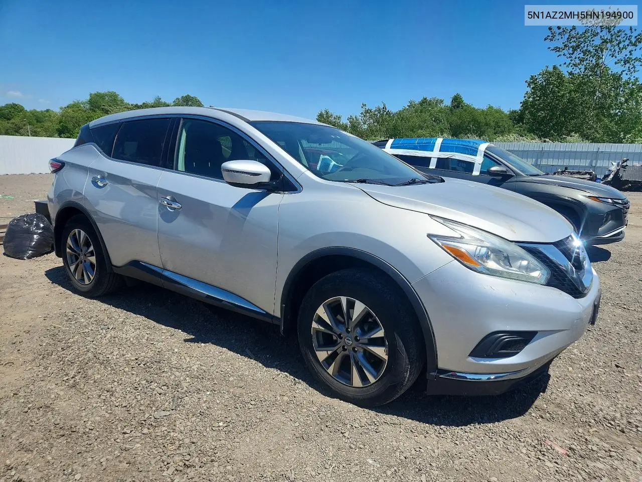 2017 Nissan Murano S VIN: 5N1AZ2MH5HN194900 Lot: 56024286