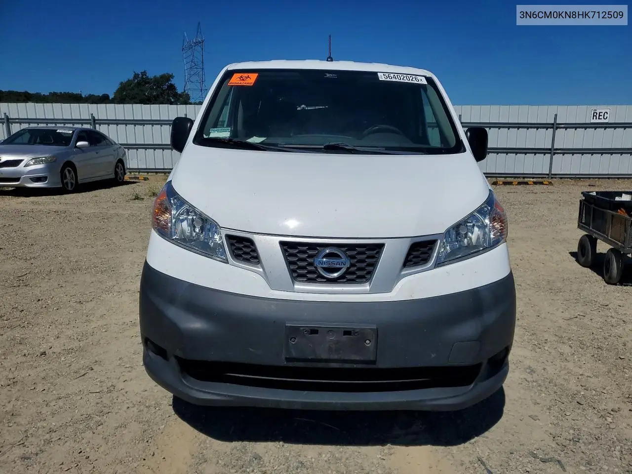 2017 Nissan Nv200 S VIN: 3N6CM0KN8HK712509 Lot: 56402026