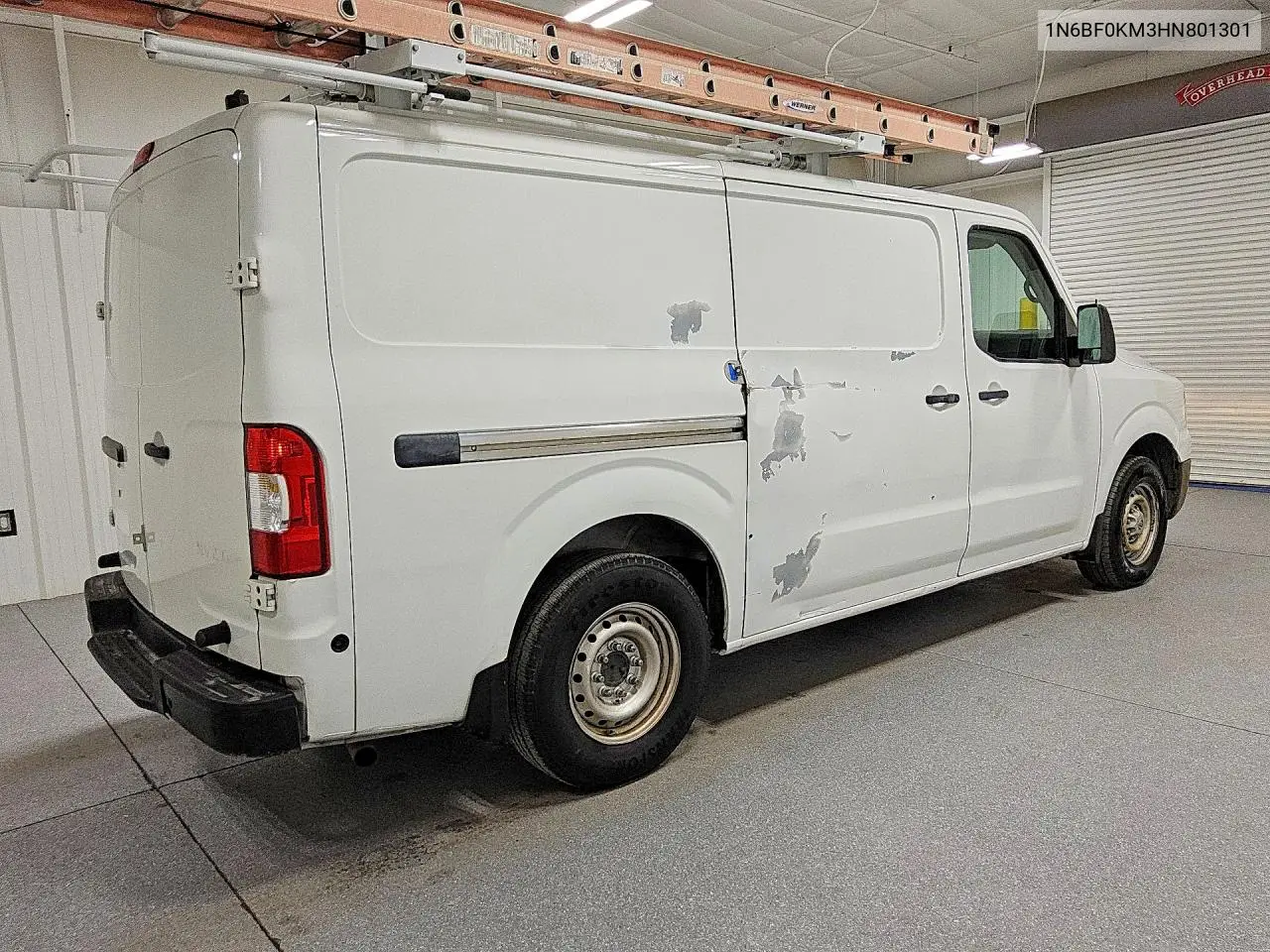 2017 Nissan Nv 1500 S VIN: 1N6BF0KM3HN801301 Lot: 56455986