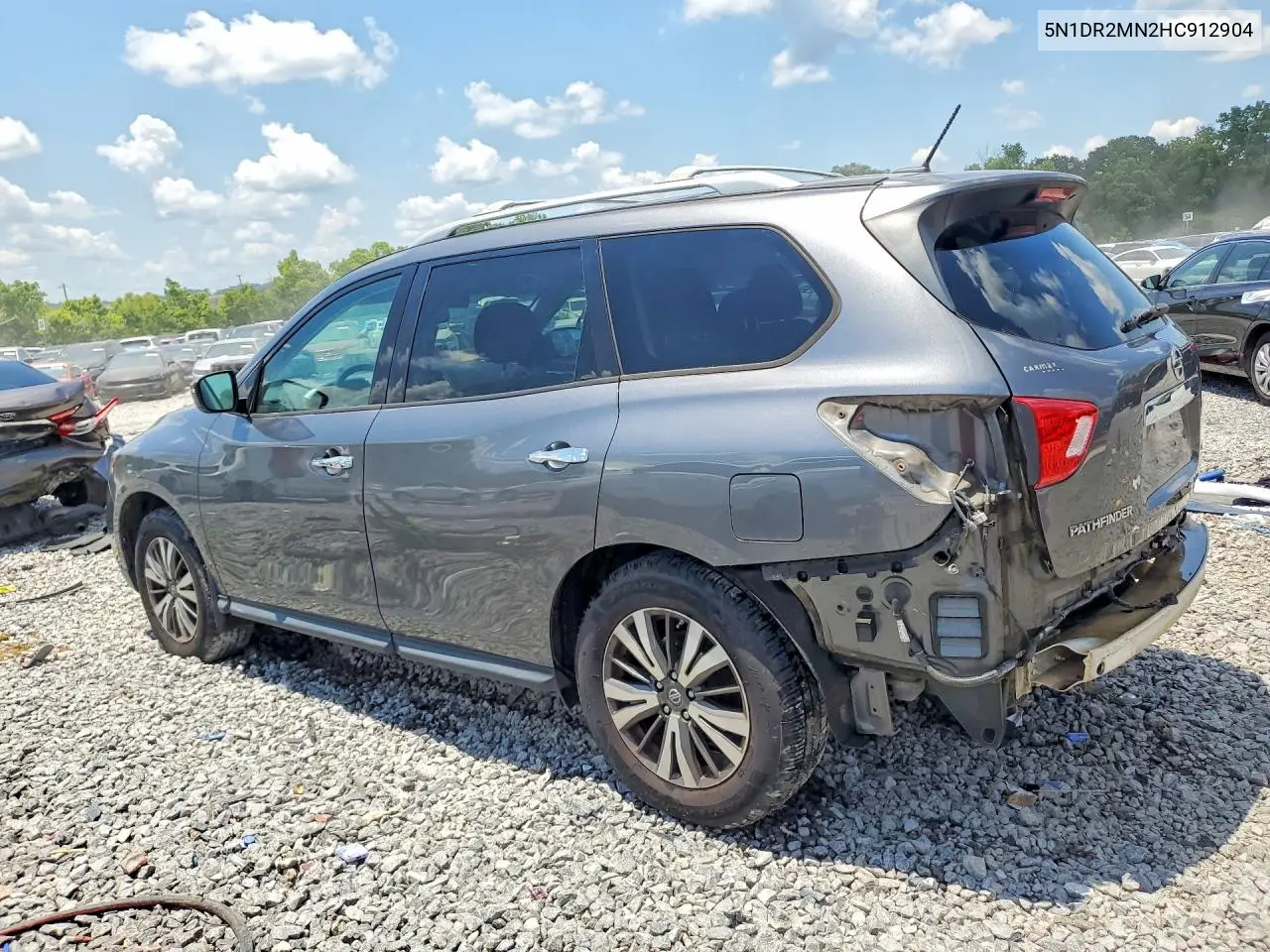 2017 Nissan Pathfinder S VIN: 5N1DR2MN2HC912904 Lot: 56625146