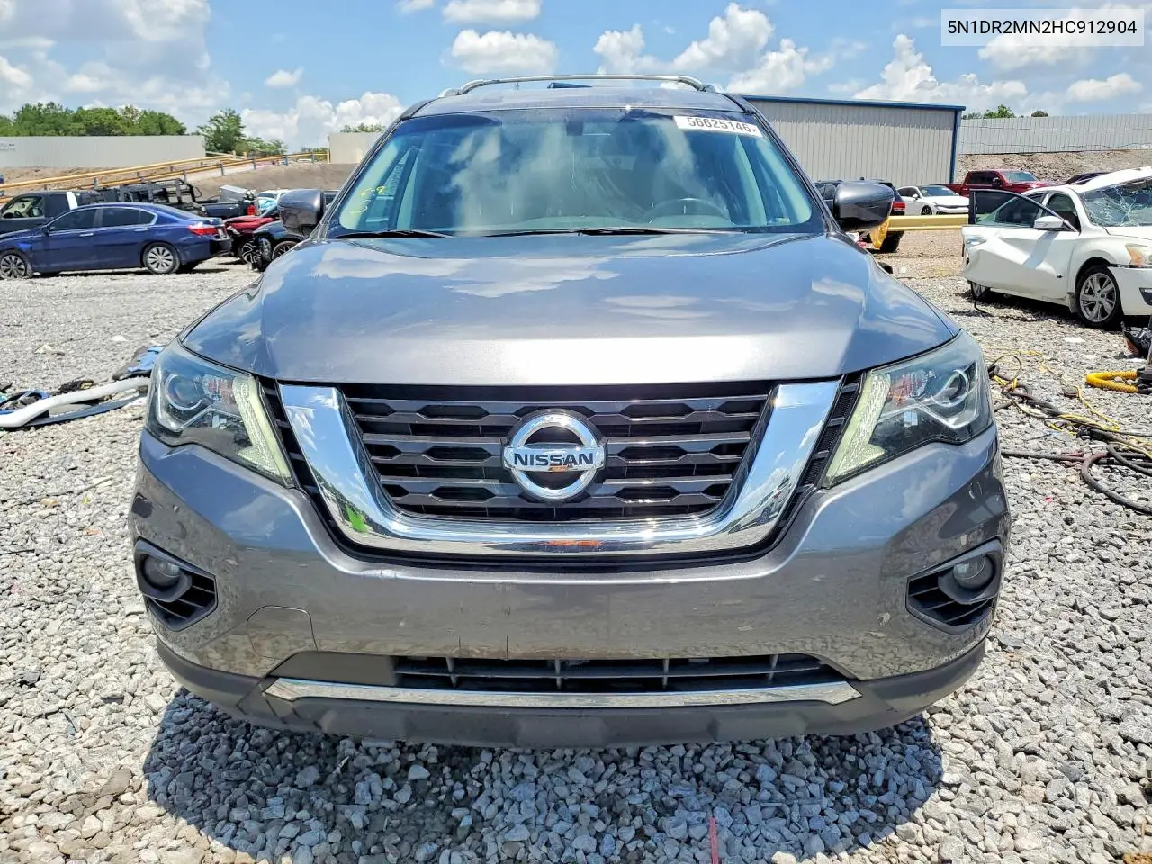 2017 Nissan Pathfinder S VIN: 5N1DR2MN2HC912904 Lot: 56625146