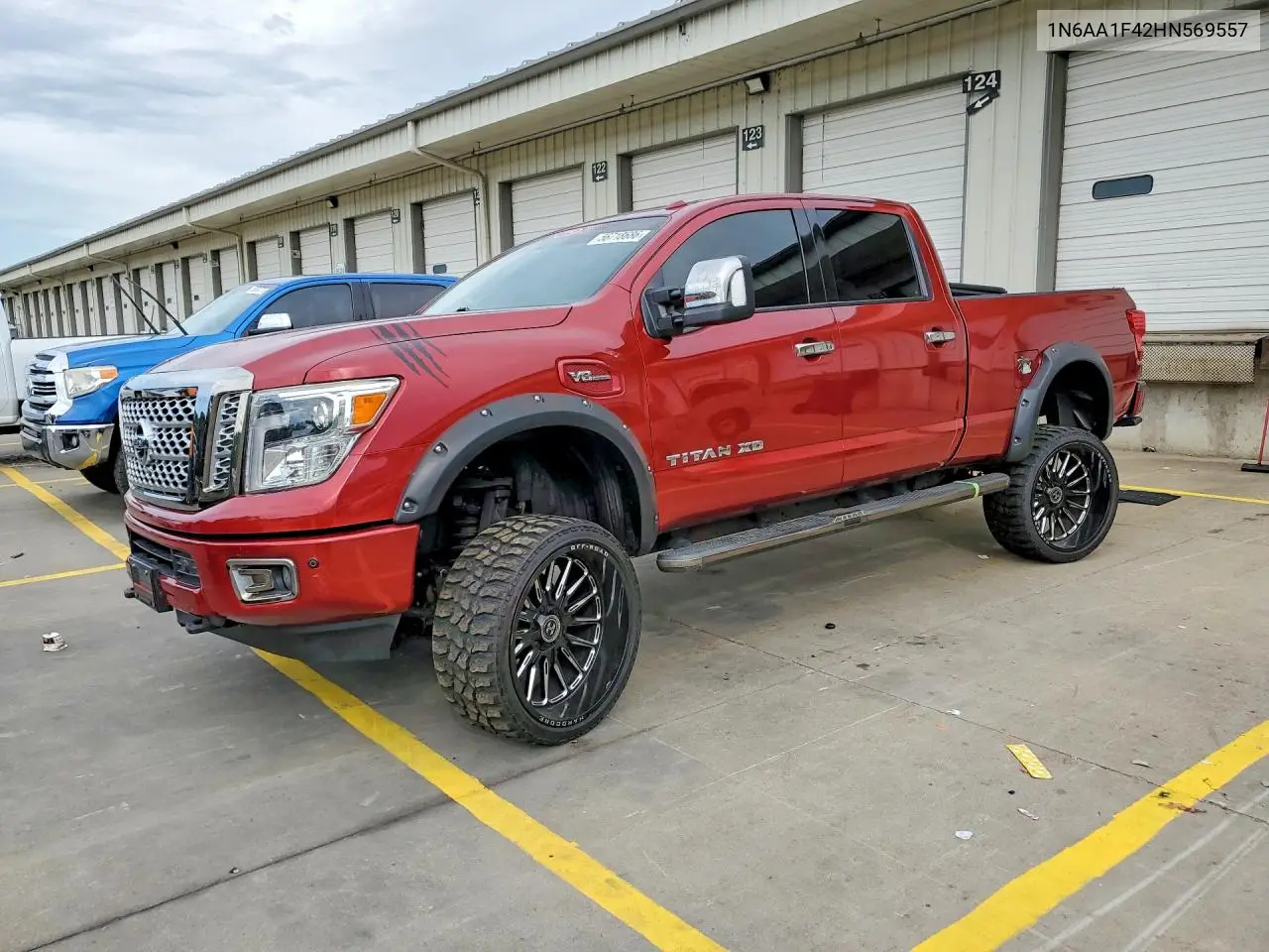 2017 Nissan Titan Xd Platinum Reserve VIN: 1N6AA1F42HN569557 Lot: 56718686