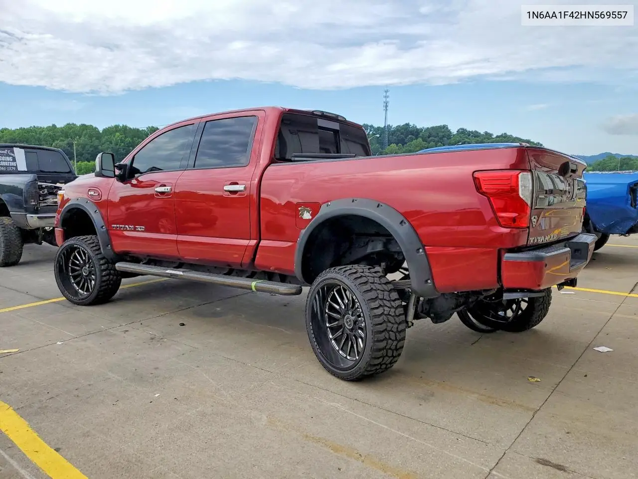 2017 Nissan Titan Xd Platinum Reserve VIN: 1N6AA1F42HN569557 Lot: 56718686