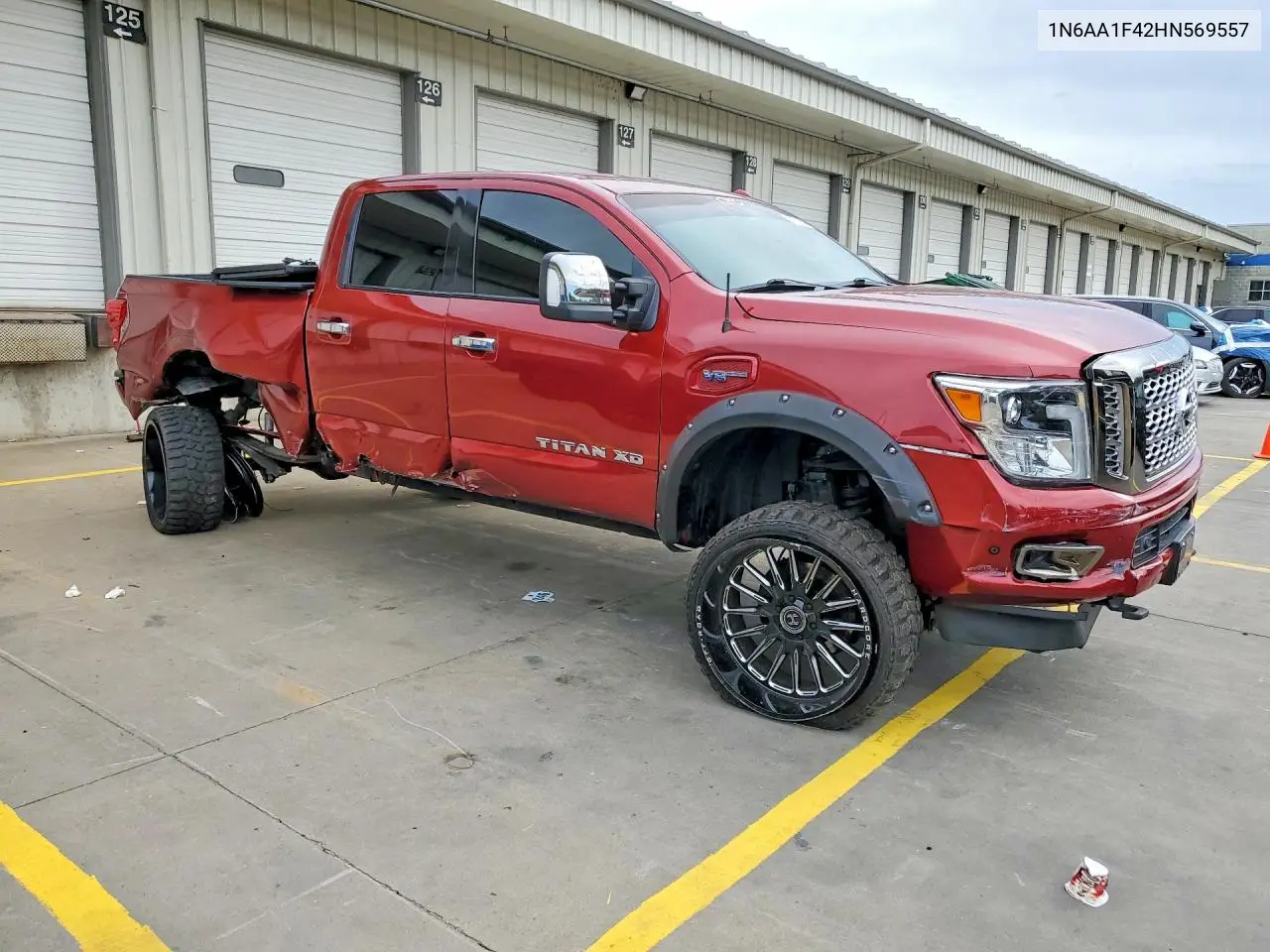 2017 Nissan Titan Xd Platinum Reserve VIN: 1N6AA1F42HN569557 Lot: 56718686