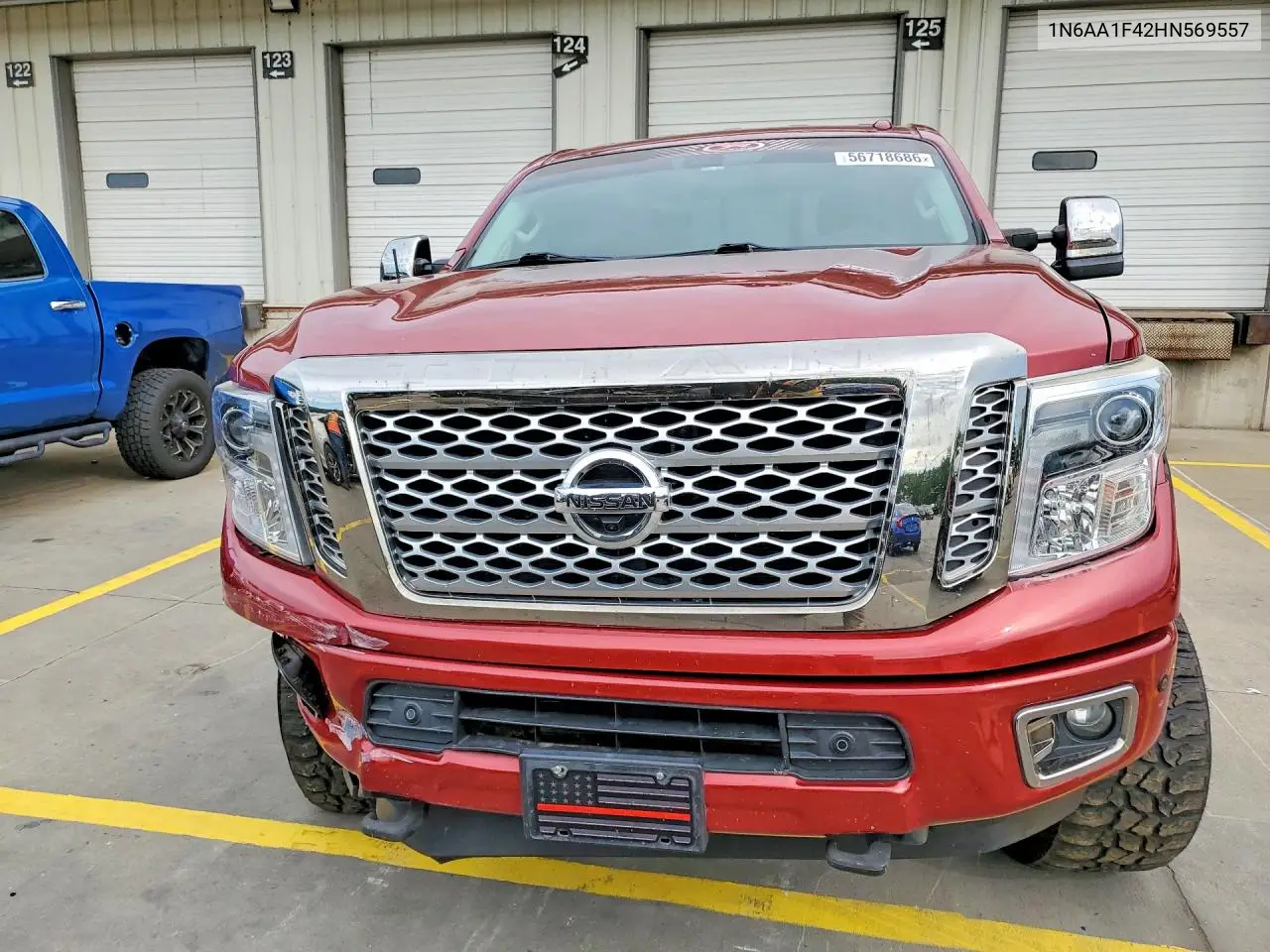 2017 Nissan Titan Xd Platinum Reserve VIN: 1N6AA1F42HN569557 Lot: 56718686