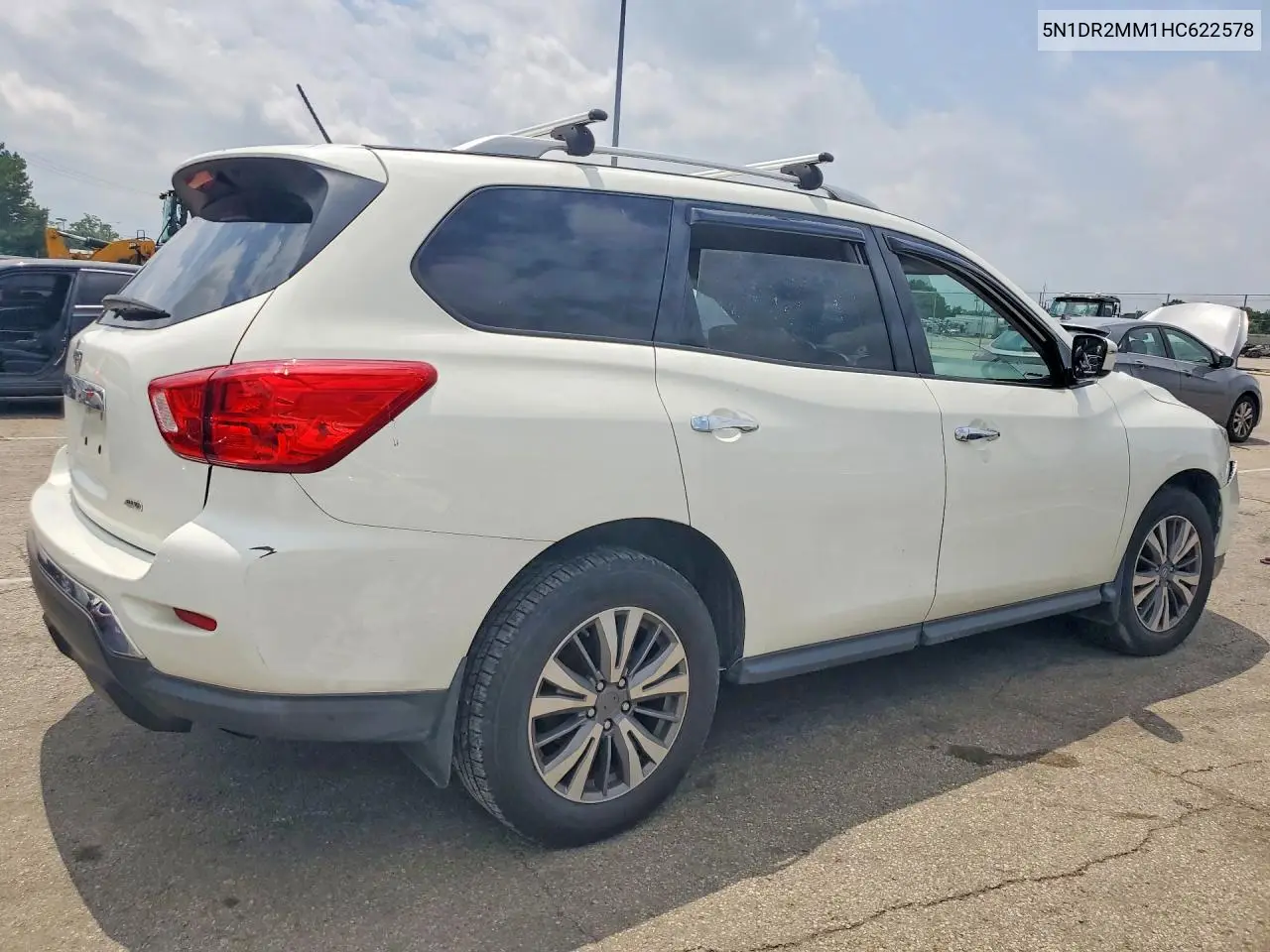 2017 Nissan Pathfinder S VIN: 5N1DR2MM1HC622578 Lot: 56806406