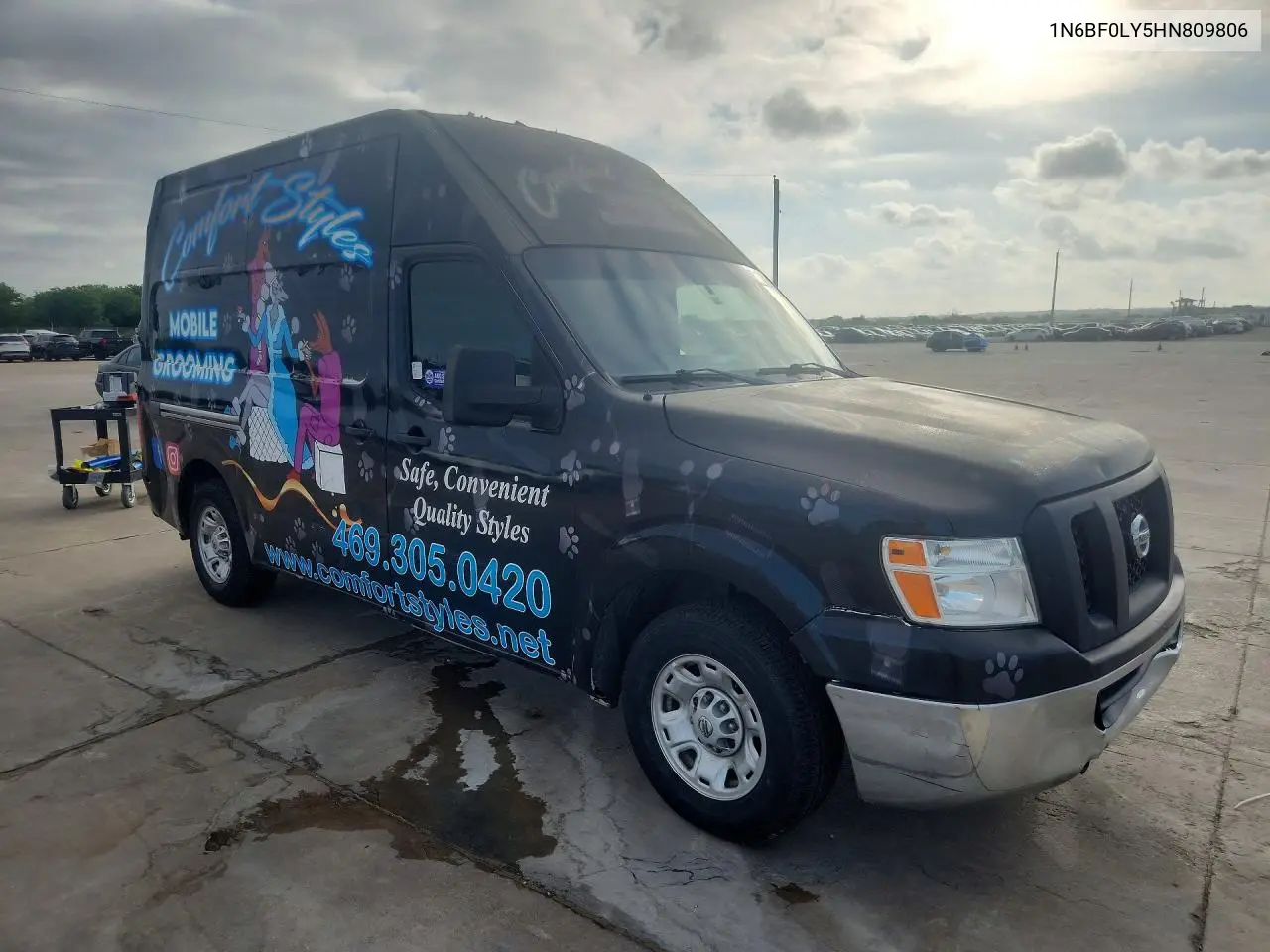2017 Nissan Nv VIN: 1N6BF0LY5HN809806 Lot: 56860096
