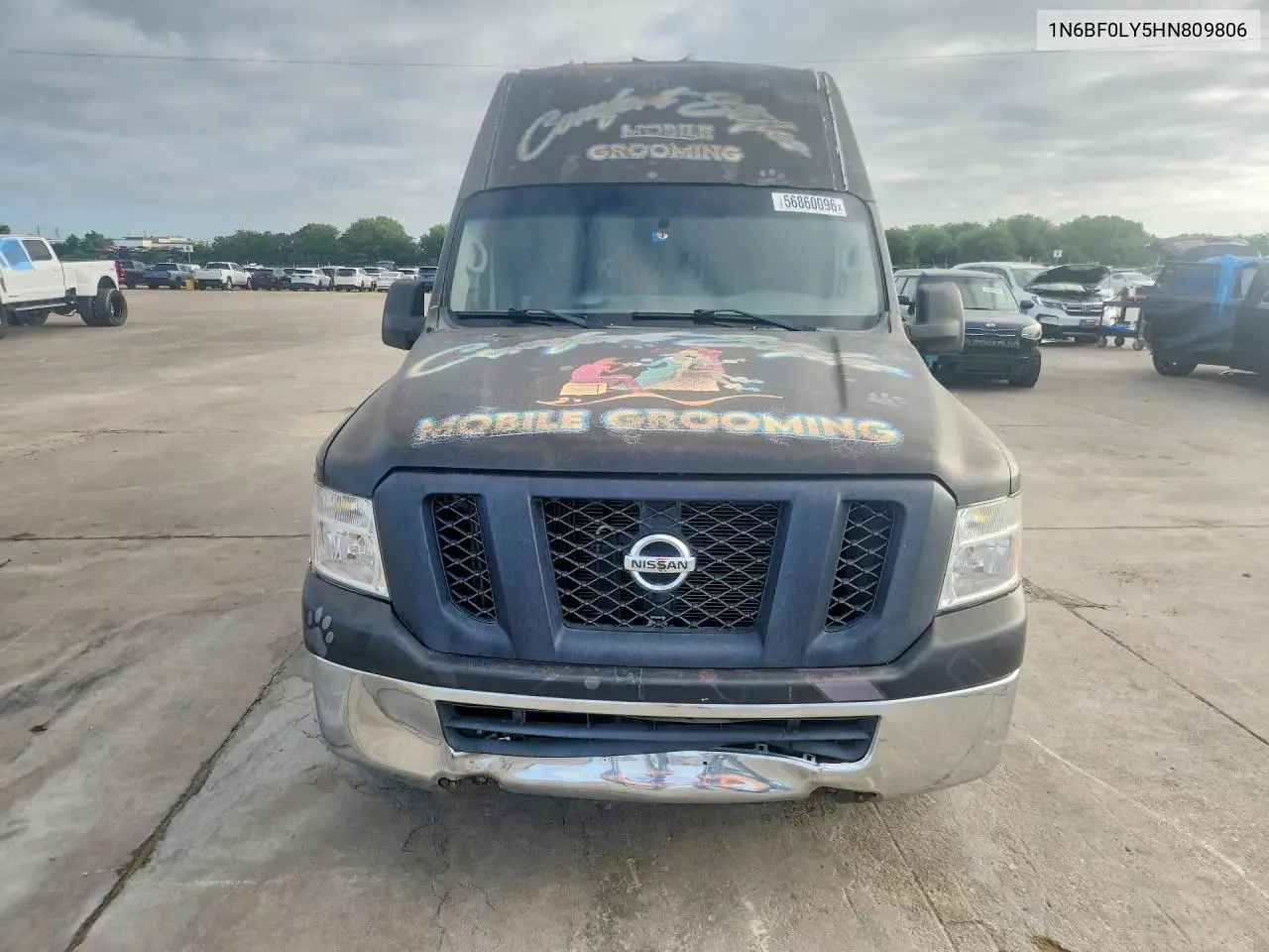 2017 Nissan Nv VIN: 1N6BF0LY5HN809806 Lot: 56860096