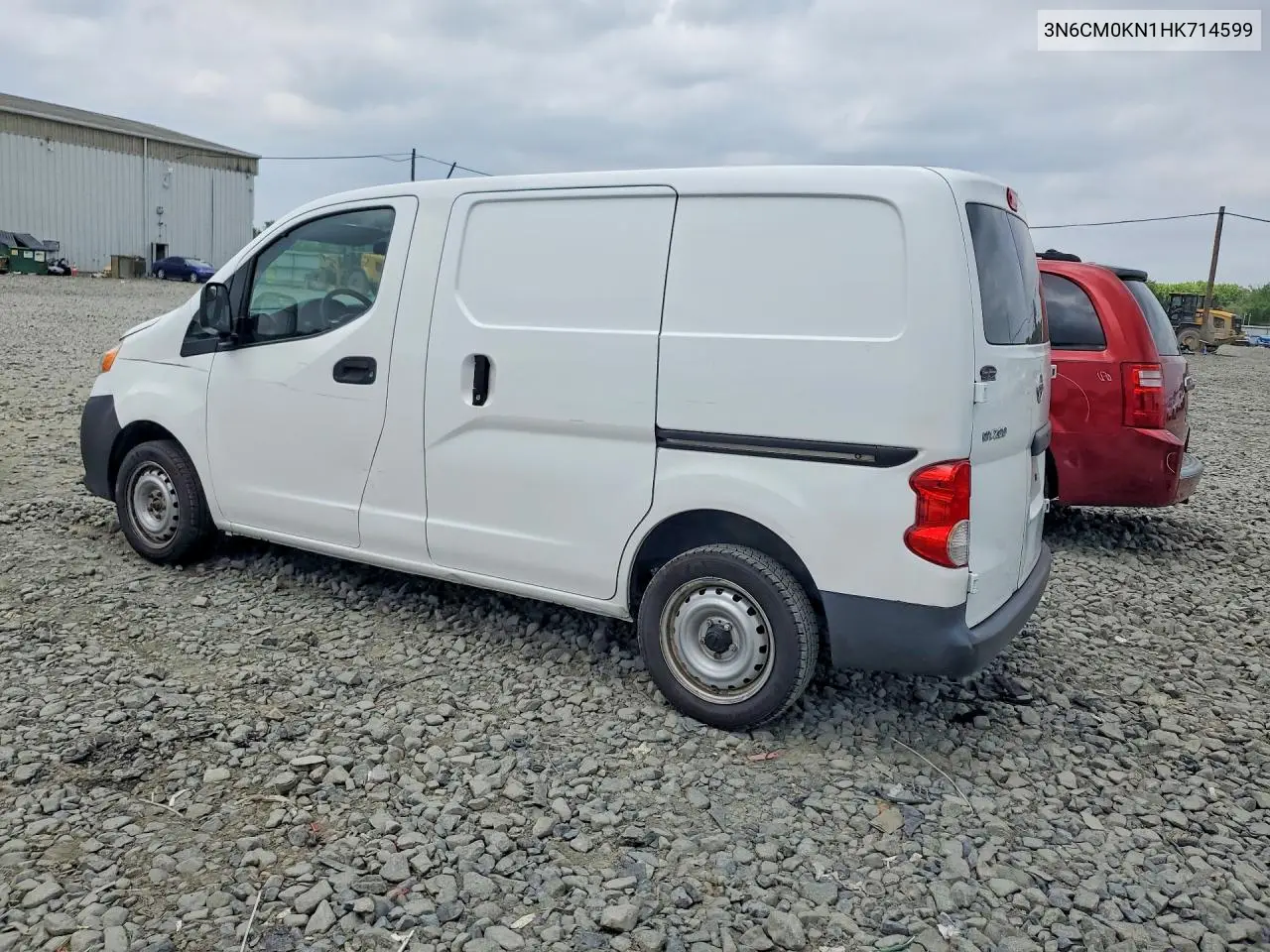 2017 Nissan Nv200 S VIN: 3N6CM0KN1HK714599 Lot: 56948396