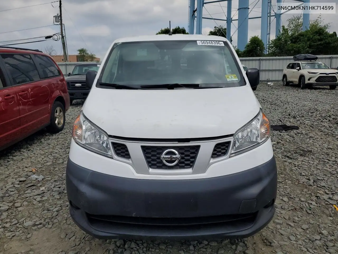 2017 Nissan Nv200 S VIN: 3N6CM0KN1HK714599 Lot: 56948396