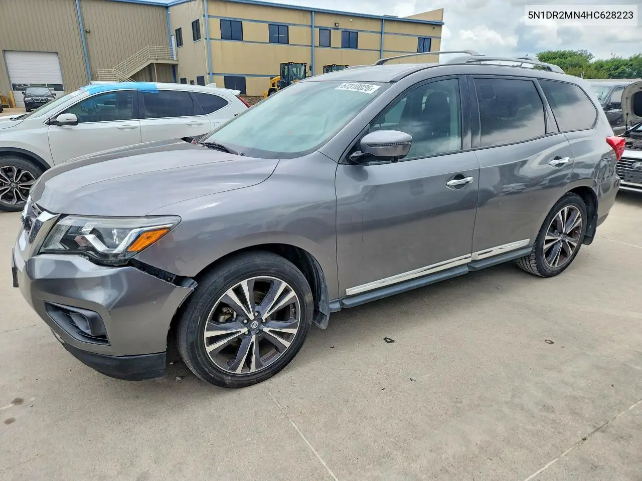 2017 Nissan Pathfinder Platinum VIN: 5N1DR2MN4HC628223 Lot: 57310026
