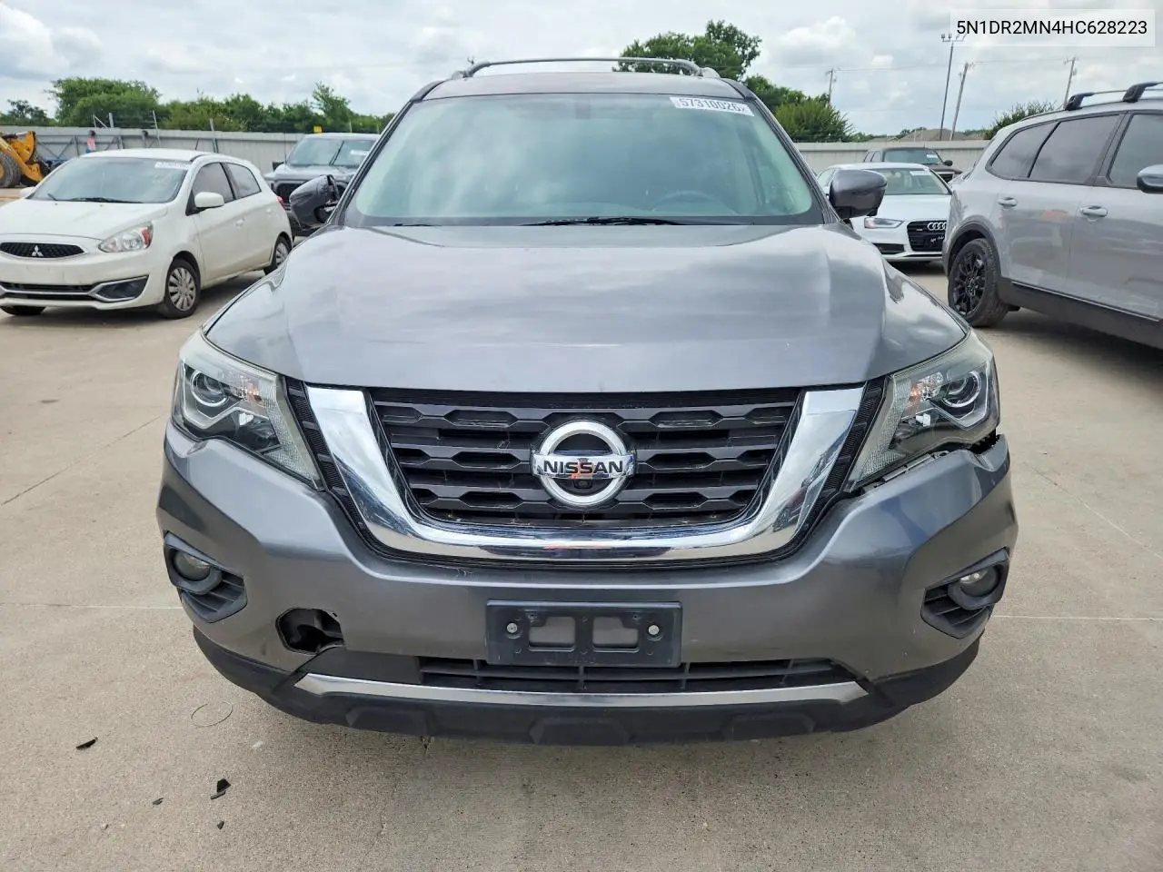 2017 Nissan Pathfinder Platinum VIN: 5N1DR2MN4HC628223 Lot: 57310026