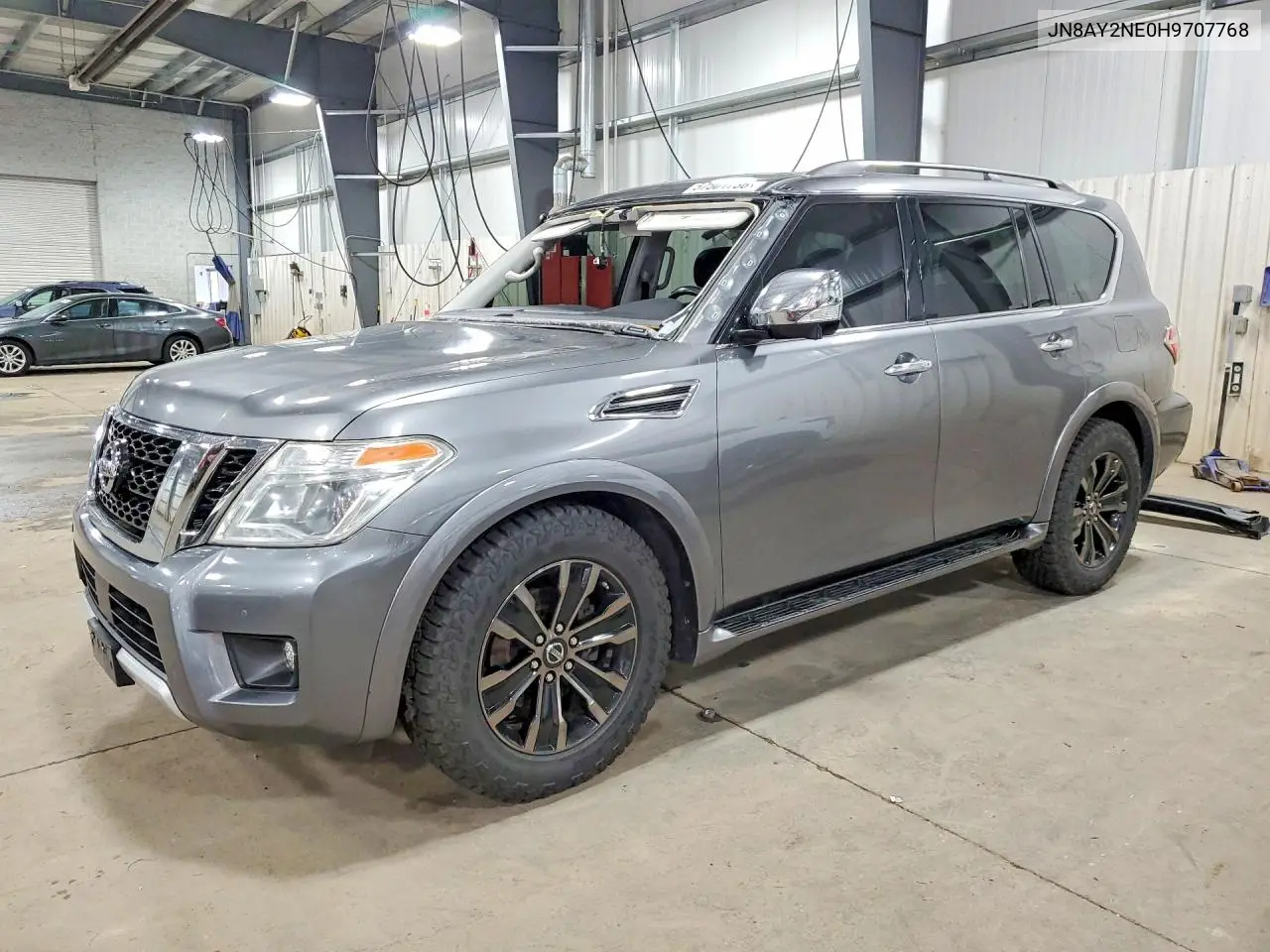 2017 Nissan Armada Platinum VIN: JN8AY2NE0H9707768 Lot: 57501736