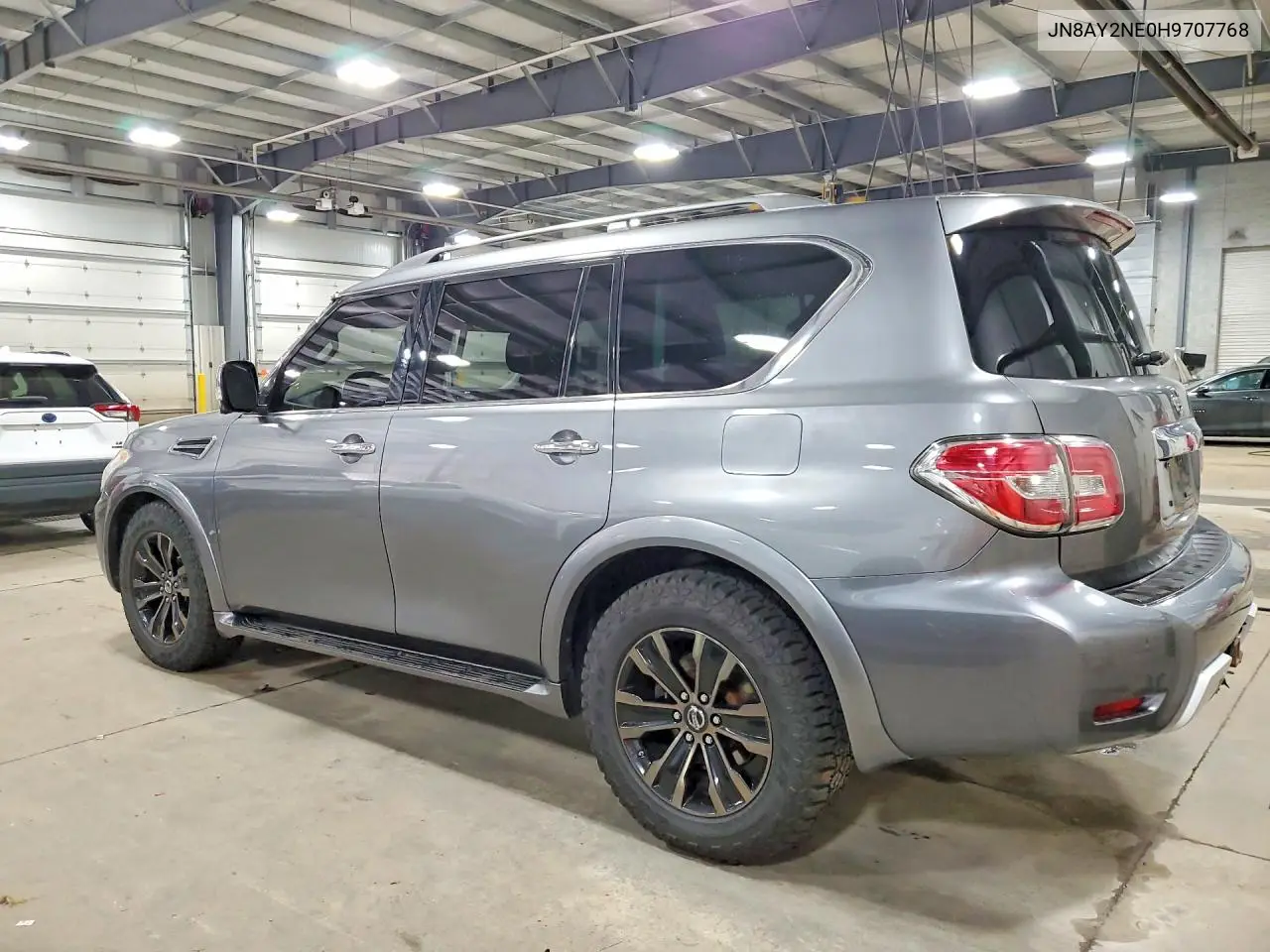 2017 Nissan Armada Platinum VIN: JN8AY2NE0H9707768 Lot: 57501736