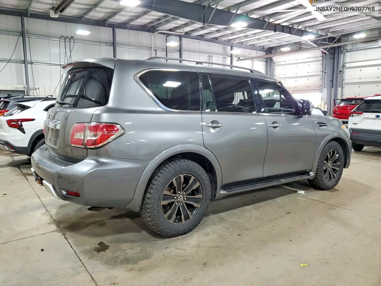2017 Nissan Armada Platinum VIN: JN8AY2NE0H9707768 Lot: 57501736