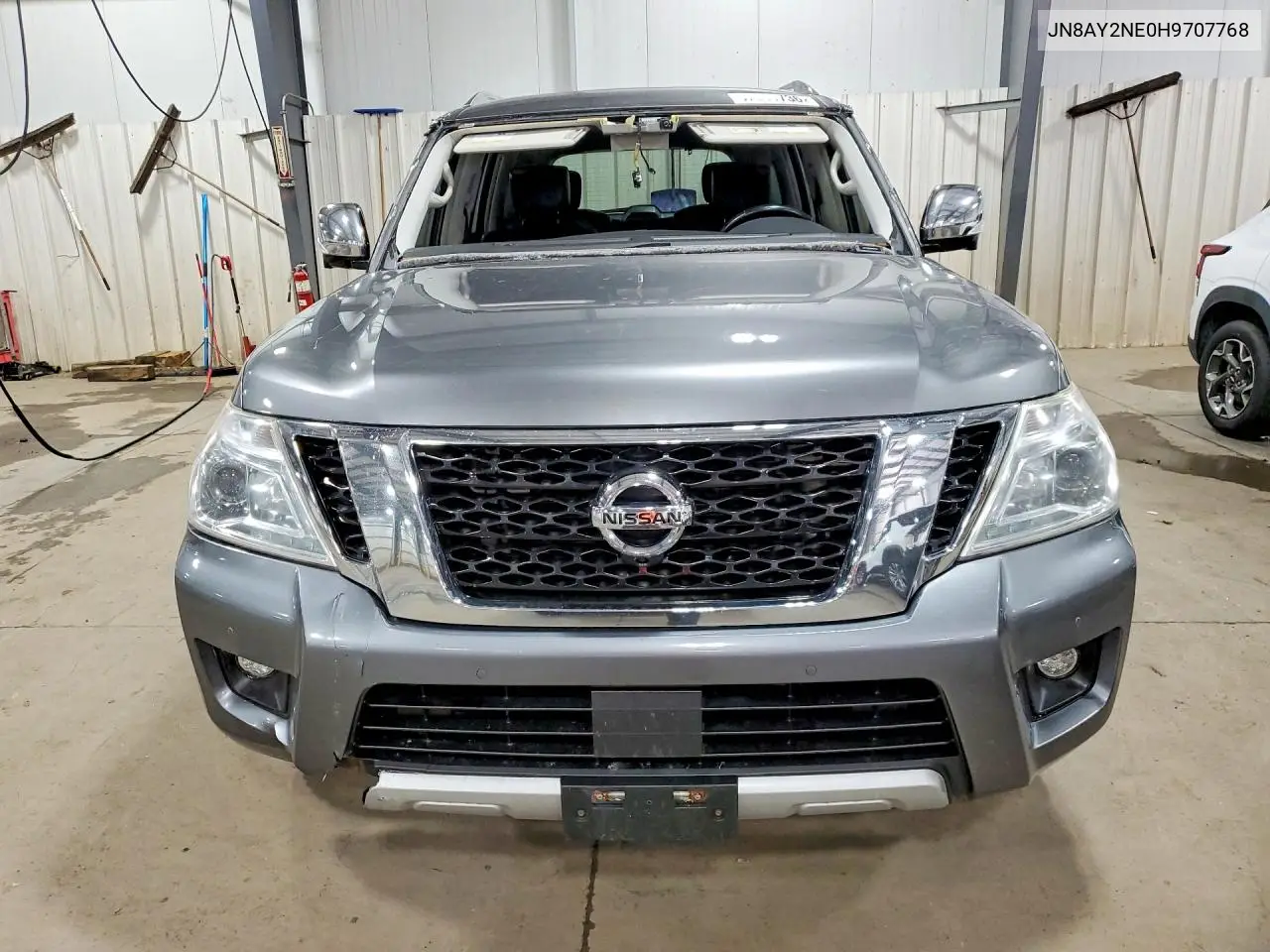 2017 Nissan Armada Platinum VIN: JN8AY2NE0H9707768 Lot: 57501736