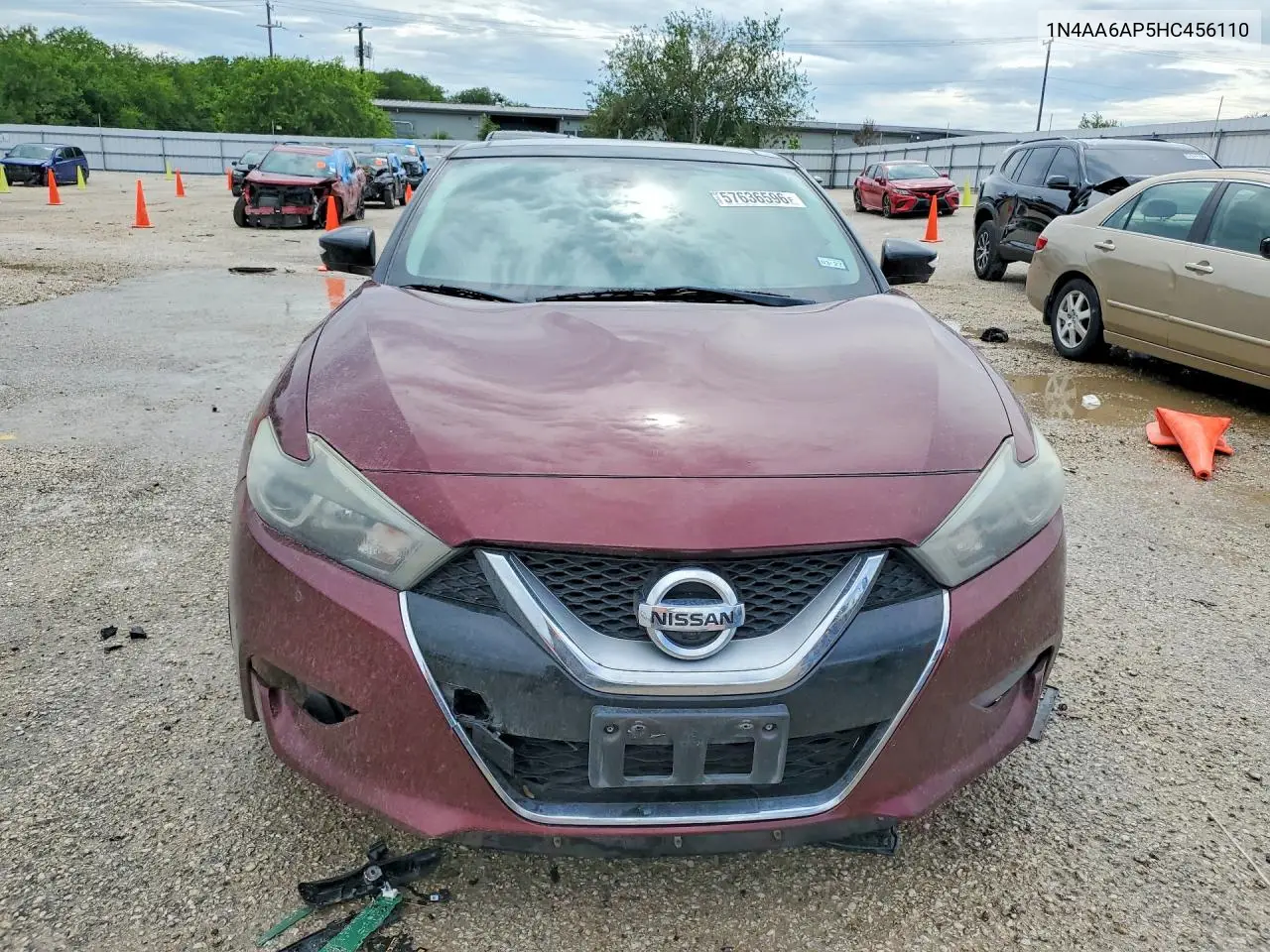 2017 Nissan Maxima Platinum VIN: 1N4AA6AP5HC456110 Lot: 57636596